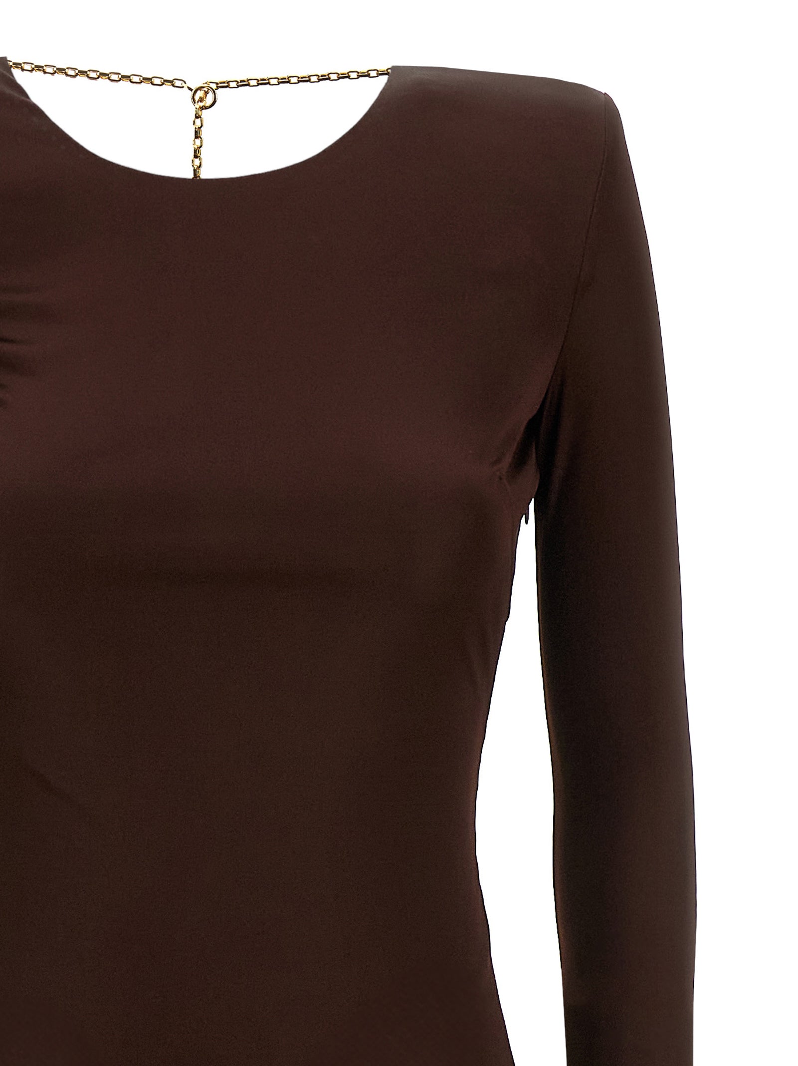 Elisabetta Franchi Chain Dress