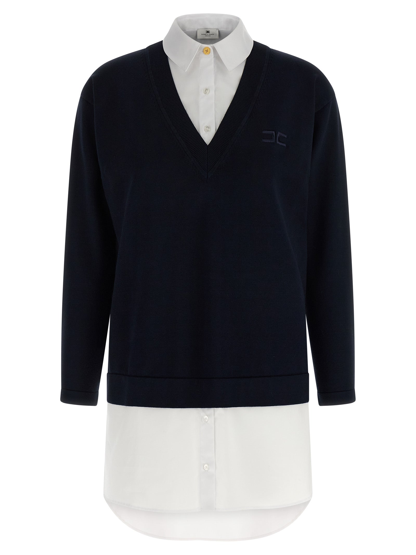 Elisabetta Franchi Multi-Layered Dress