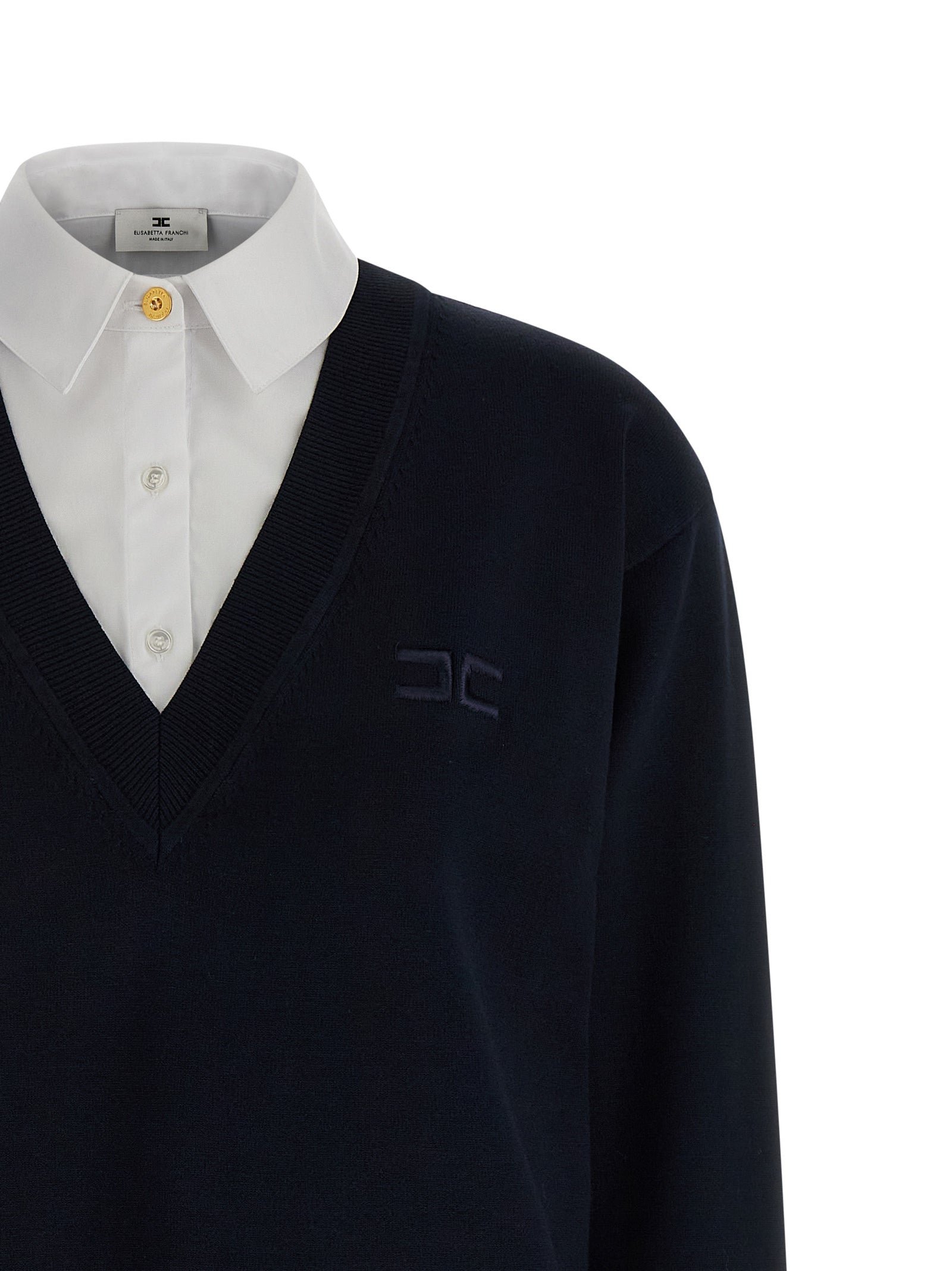 Elisabetta Franchi Multi-Layered Dress