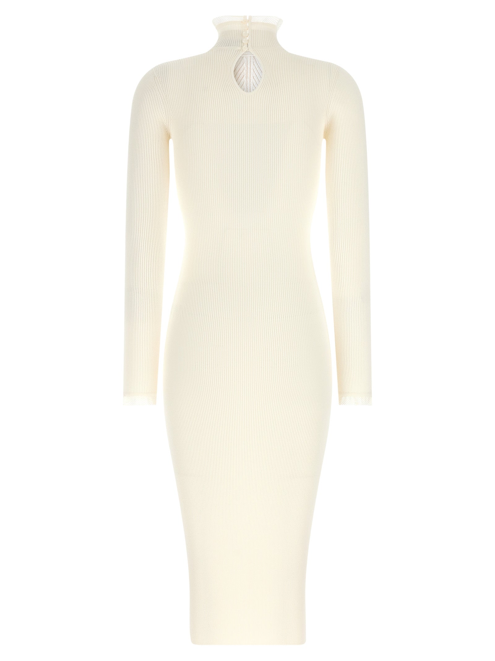 Elisabetta Franchi Ribbed Knit Dress