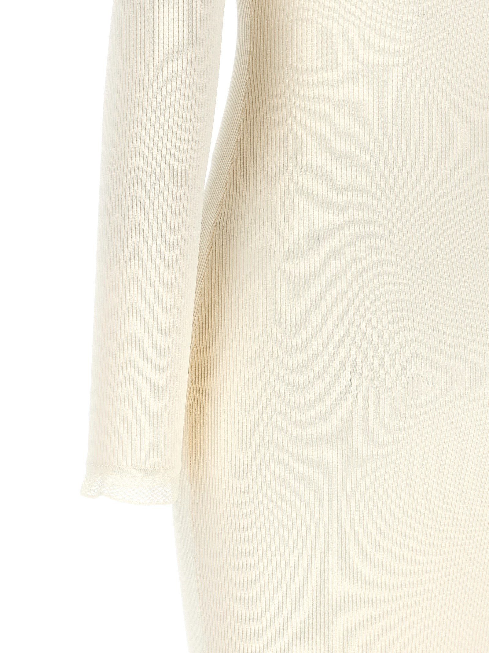 Elisabetta Franchi Ribbed Knit Dress