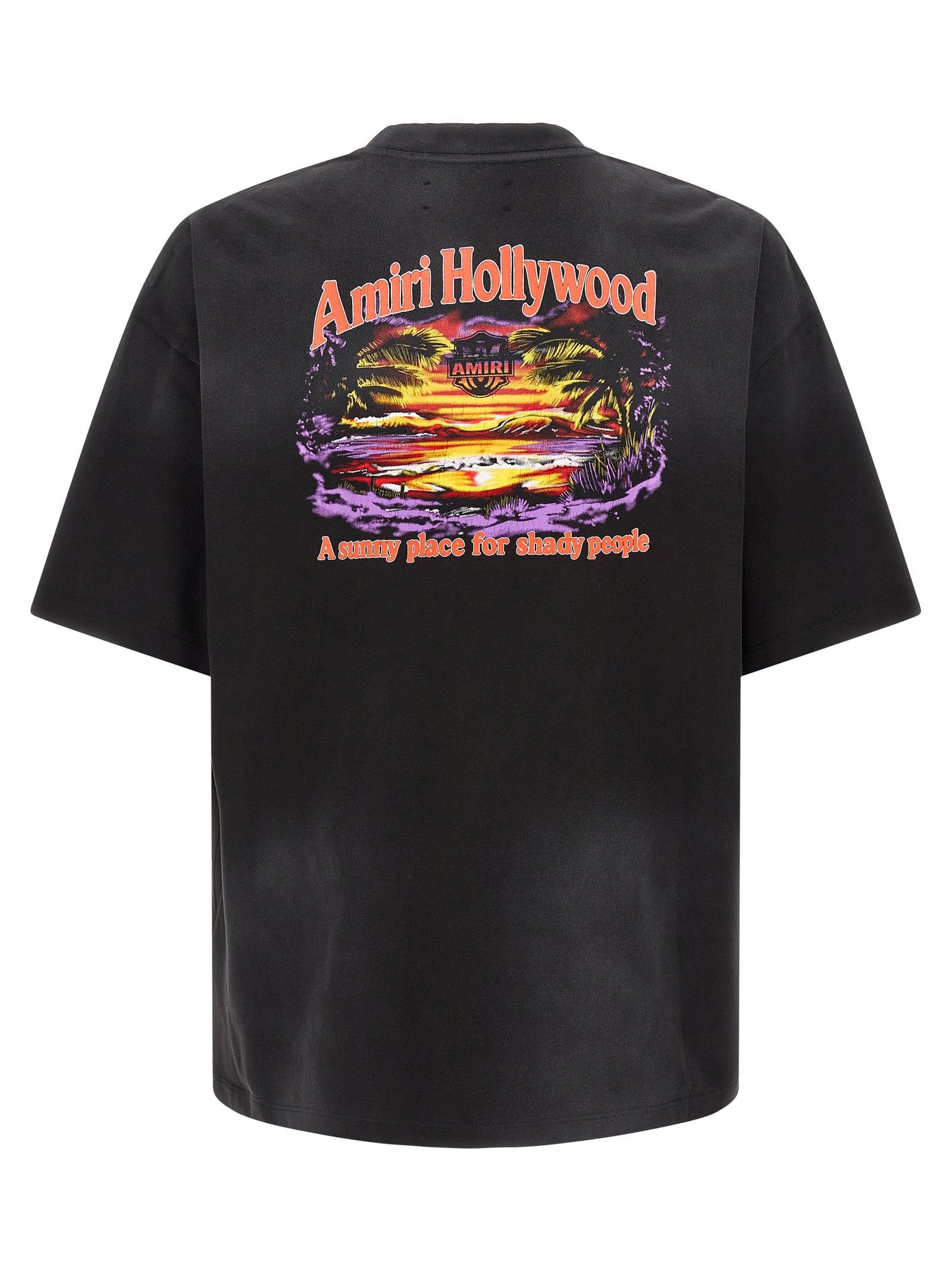 Amiri 'Sunny Place Skate' Vintage Print T-Shirt