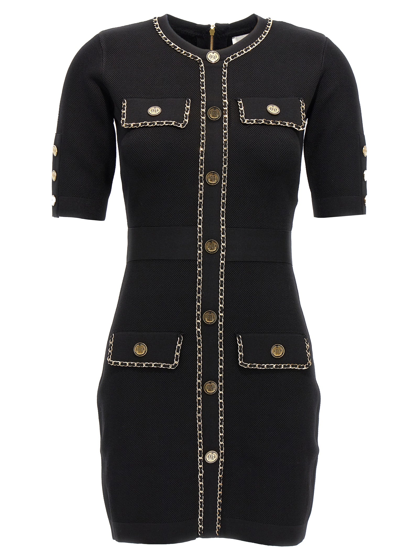 Elisabetta Franchi Chain Detail Dress