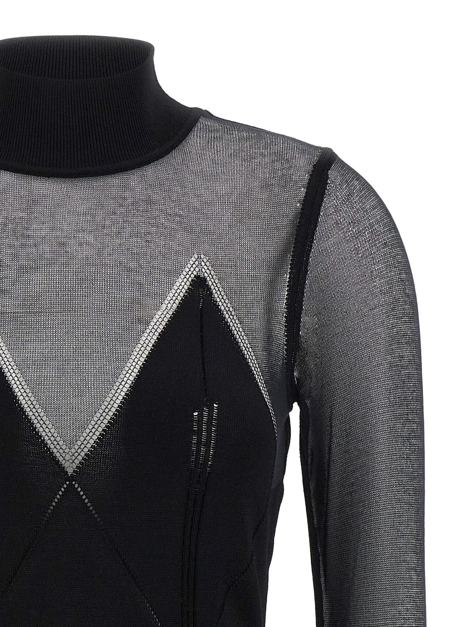 Elisabetta Franchi Dress With Transparencies