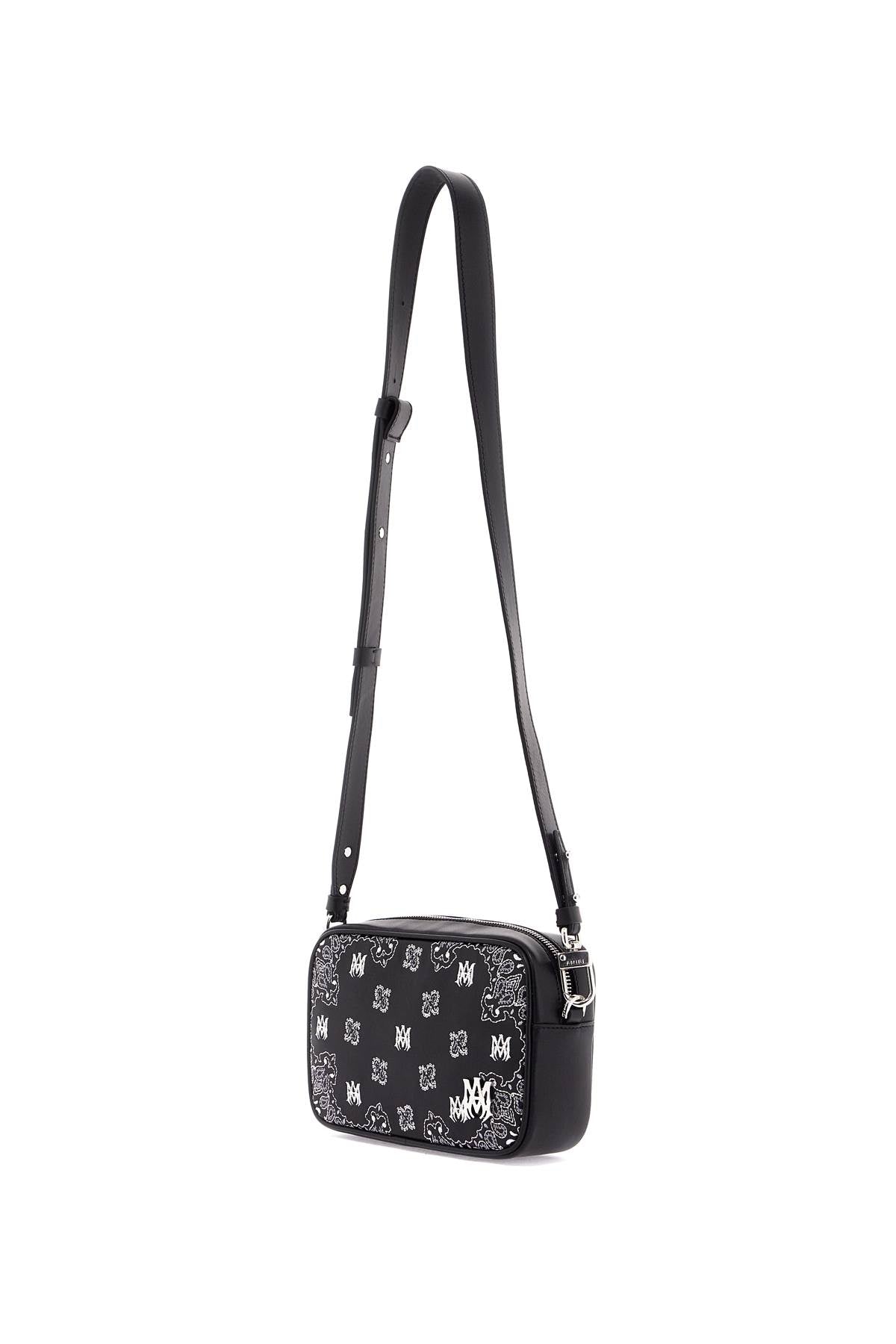 Amiri 'Bandana Embroidered Camera Bag With