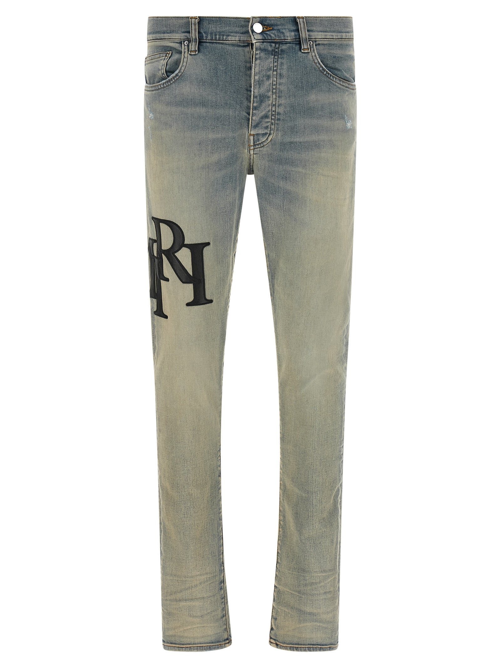 Amiri 'Staggered Logo' Jeans
