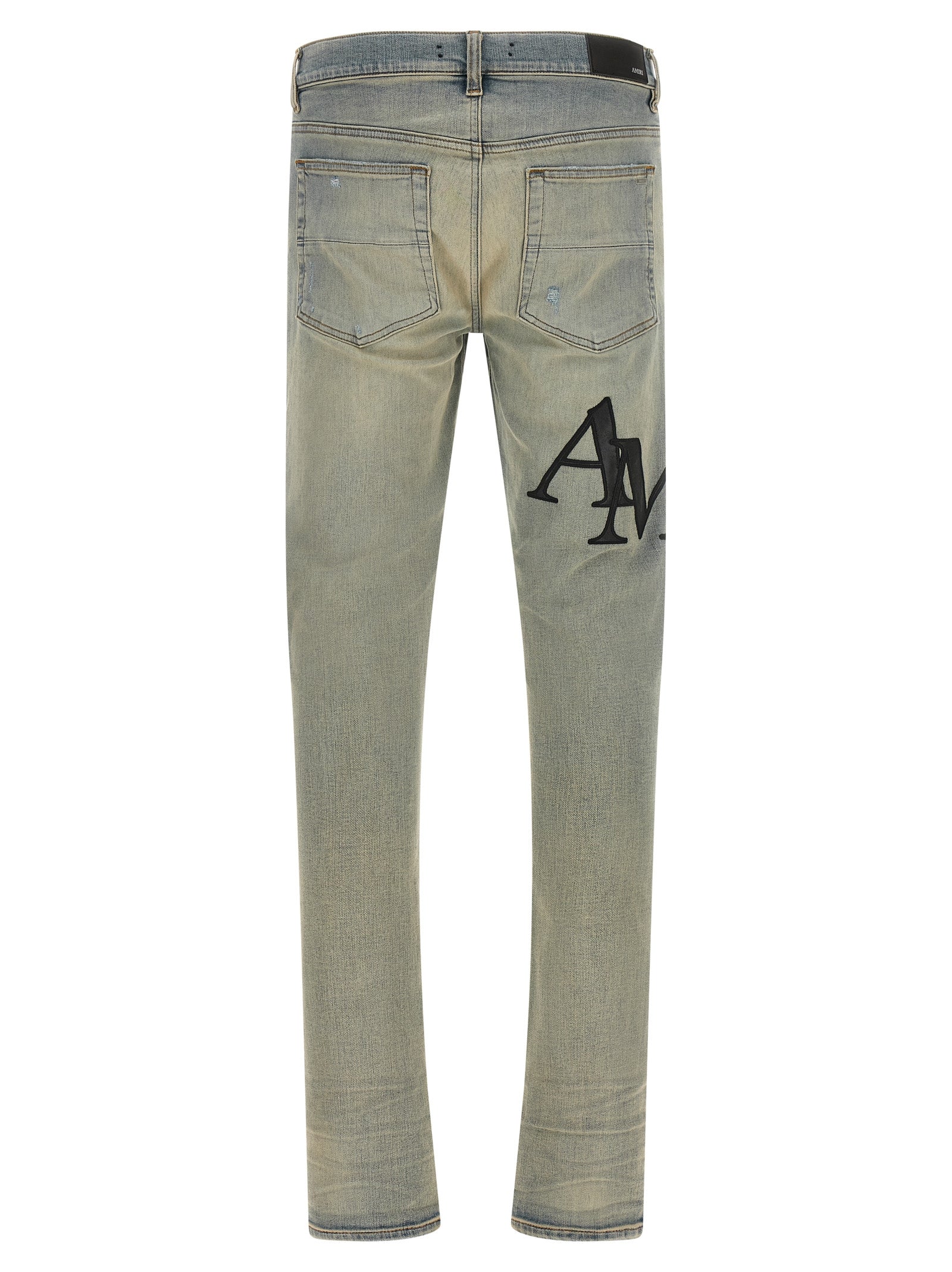 Amiri 'Staggered Logo' Jeans