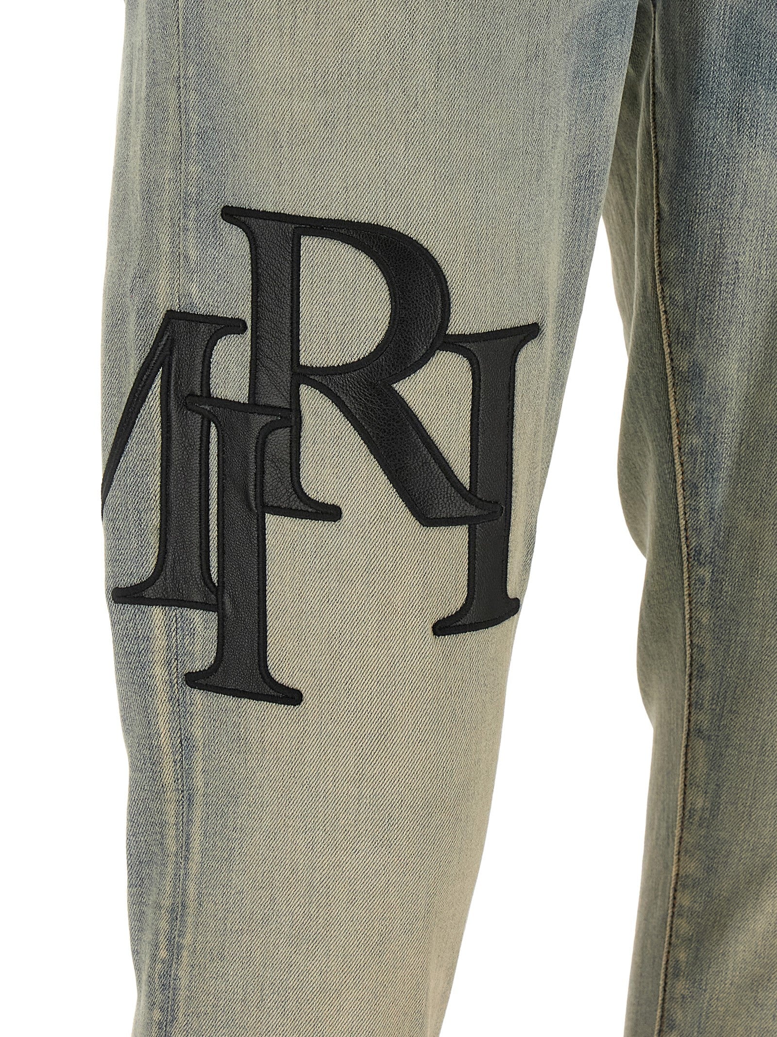 Amiri 'Staggered Logo' Jeans