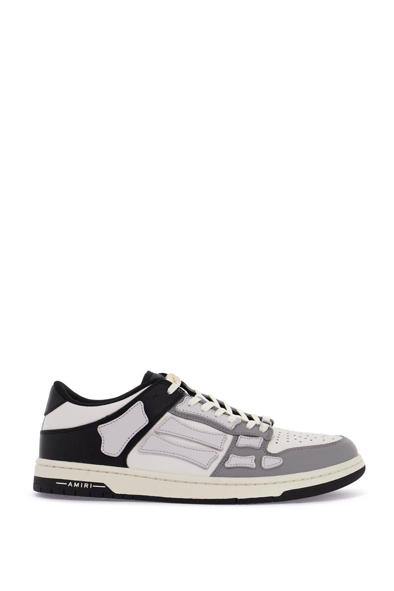 Amiri Two-Tone Skel Top Low Sneakers White