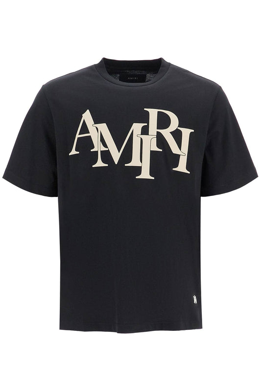 Amiri Amiri Staggered Logo Black