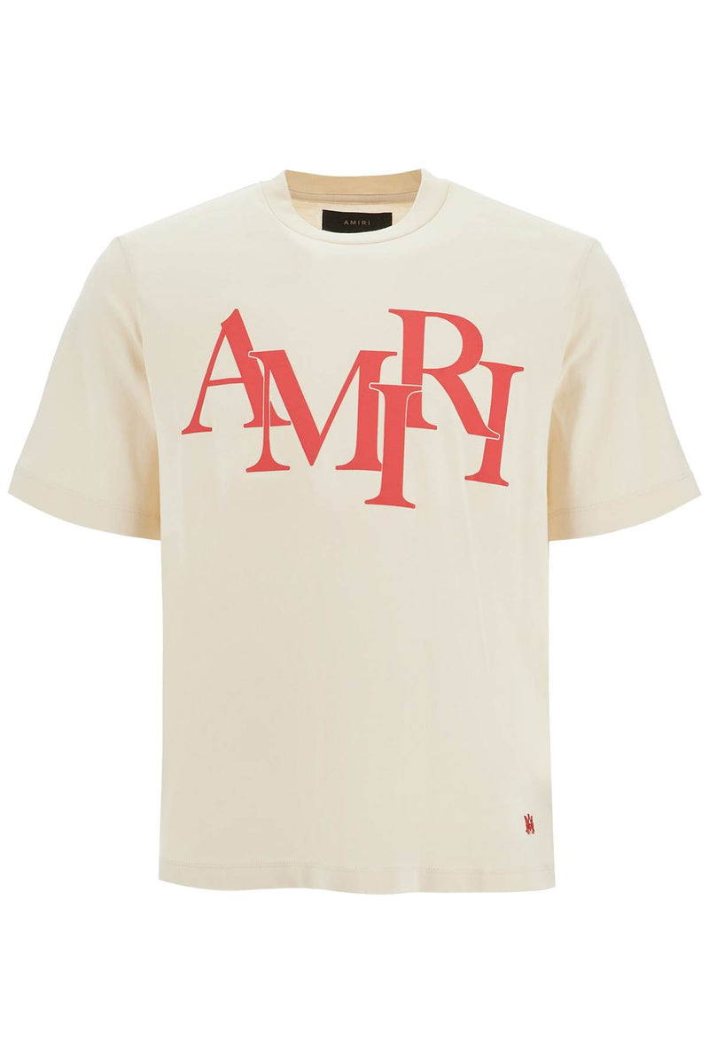 Amiri Amiri Staggered Logo White