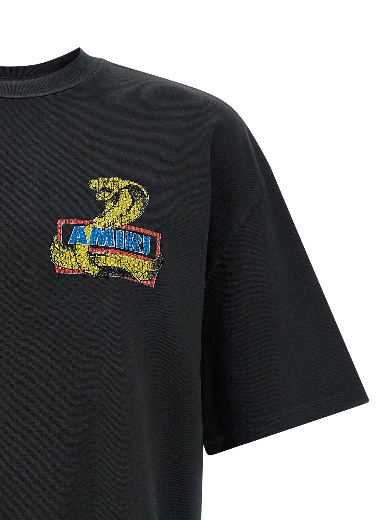 Amiri 'Amiri Crystal Cobra' T-Shirt