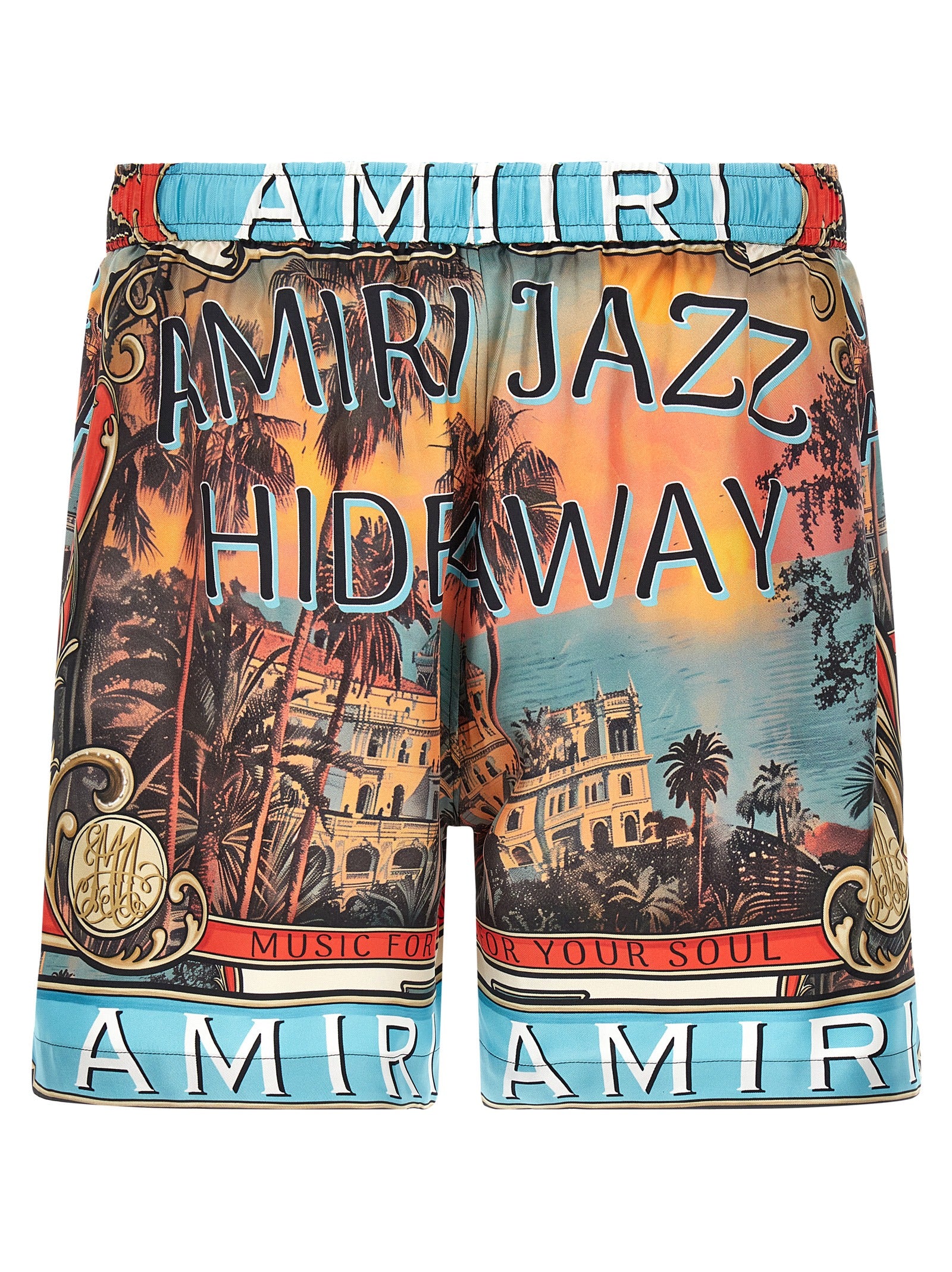 Amiri 'Amiri Jazz Hideaway' Bermuda Shorts