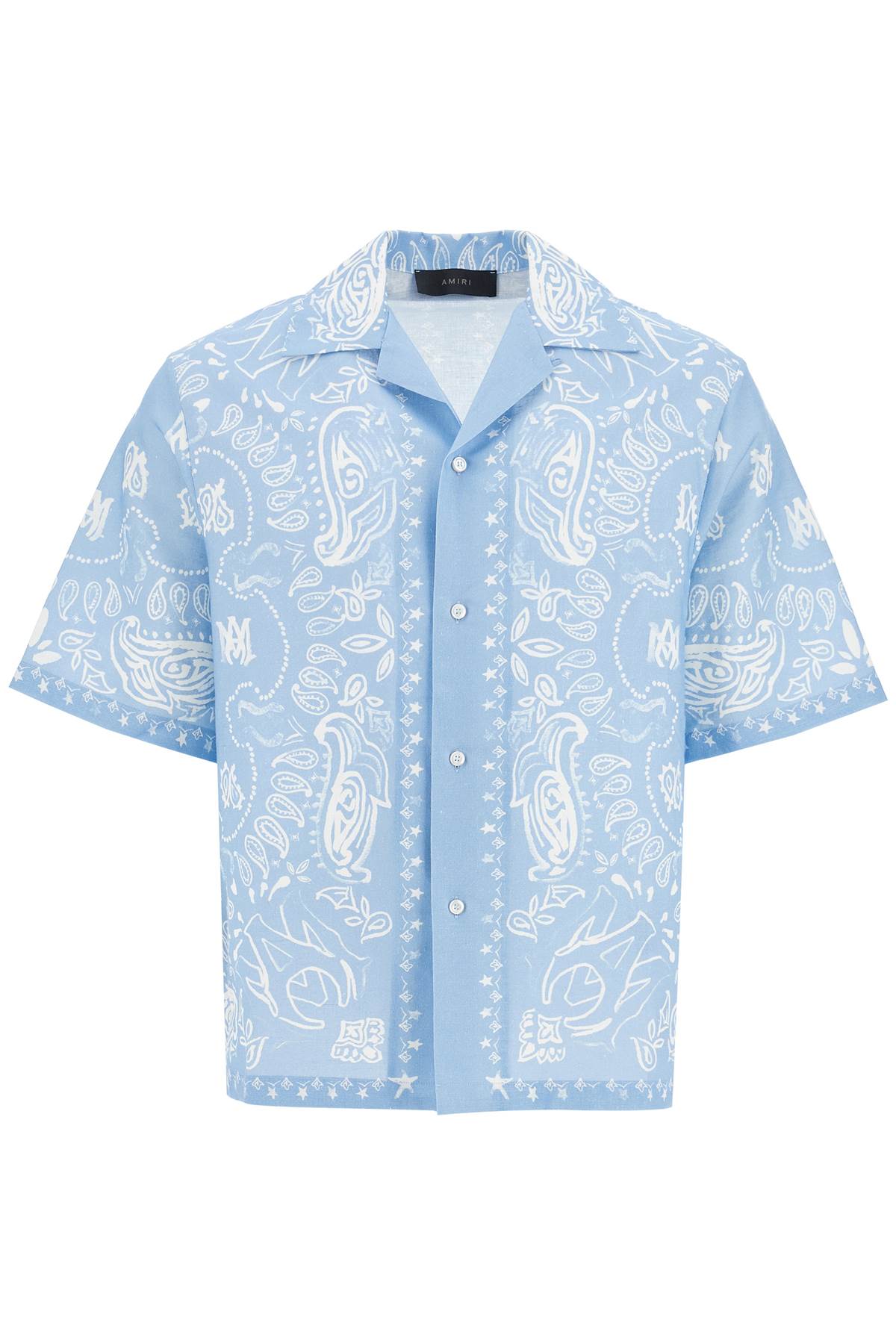 Amiri Short-Sleeved Bandana Water