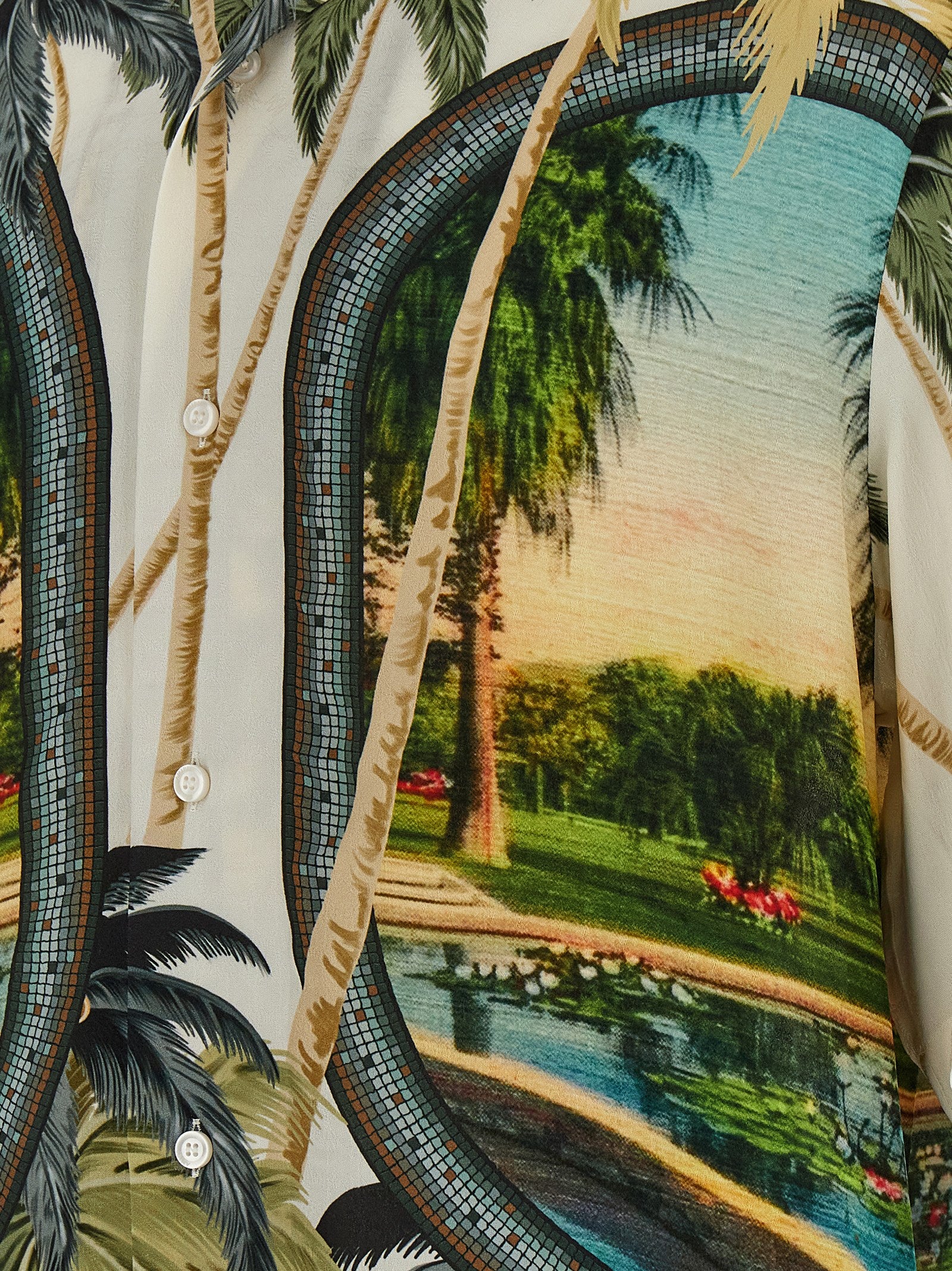 Amiri 'Paradise Bowling' Shirt