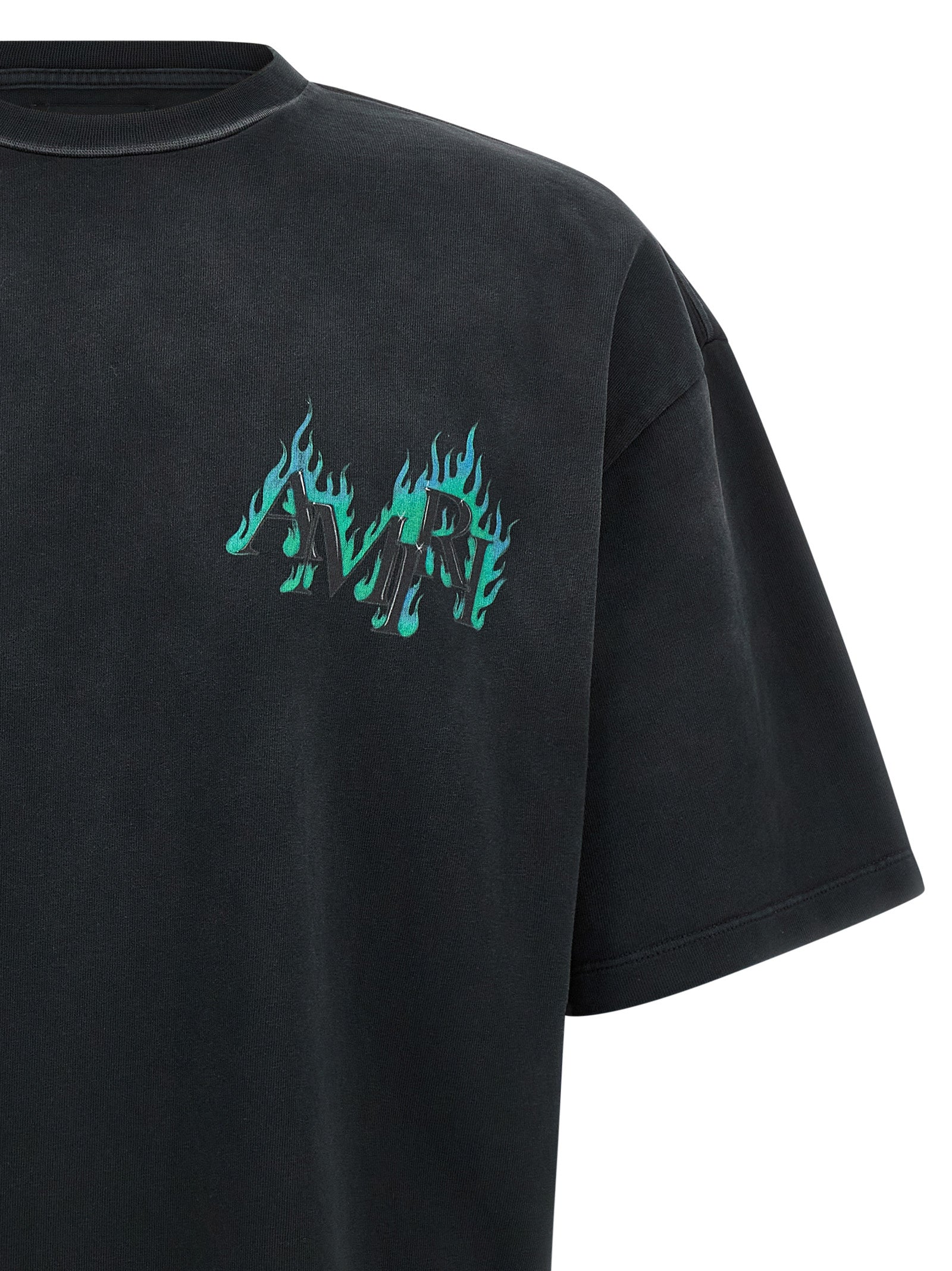 Amiri 'Flames' T-Shrt