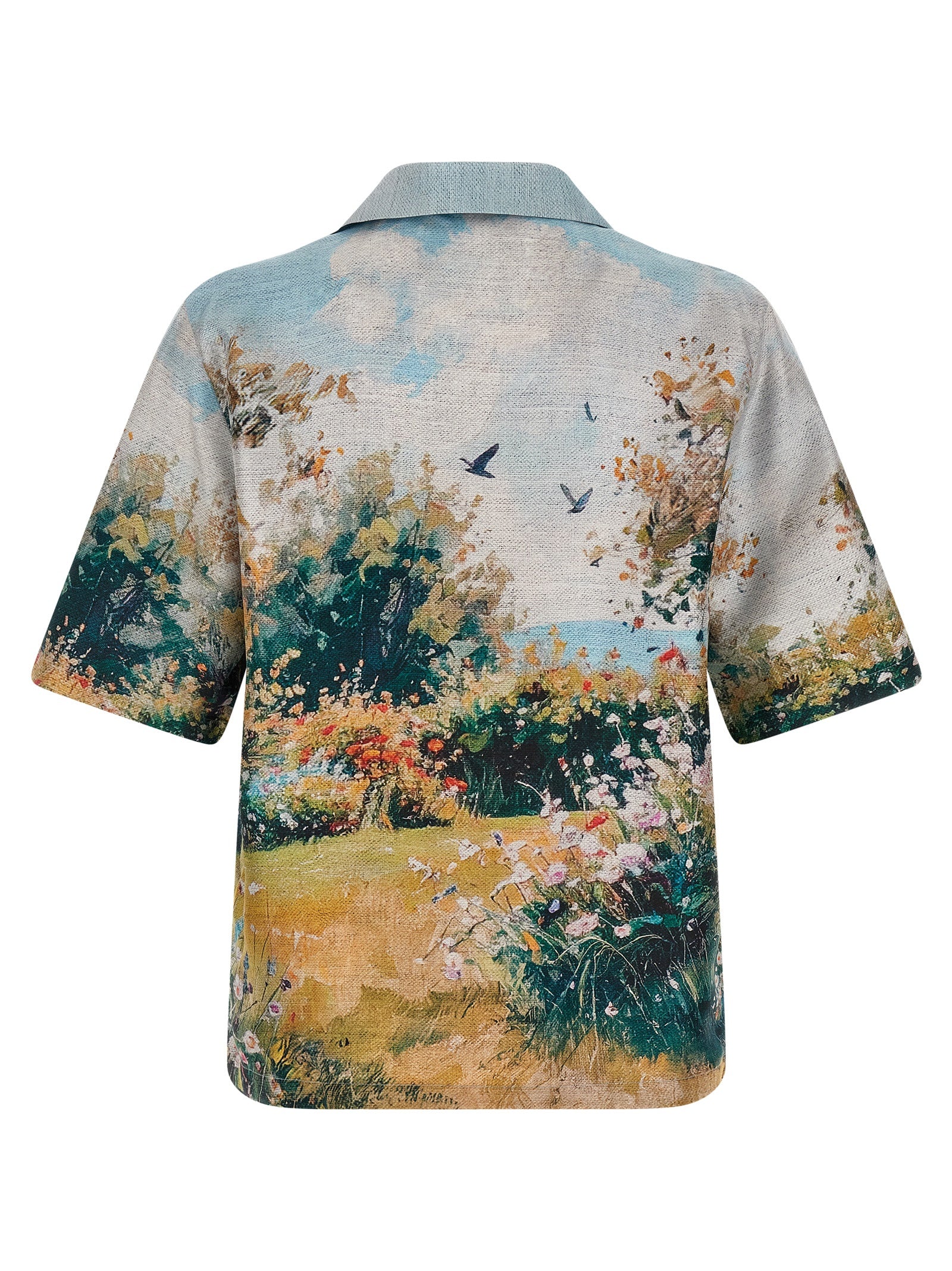 Amiri 'Chateau Fountain Camp' Shirt