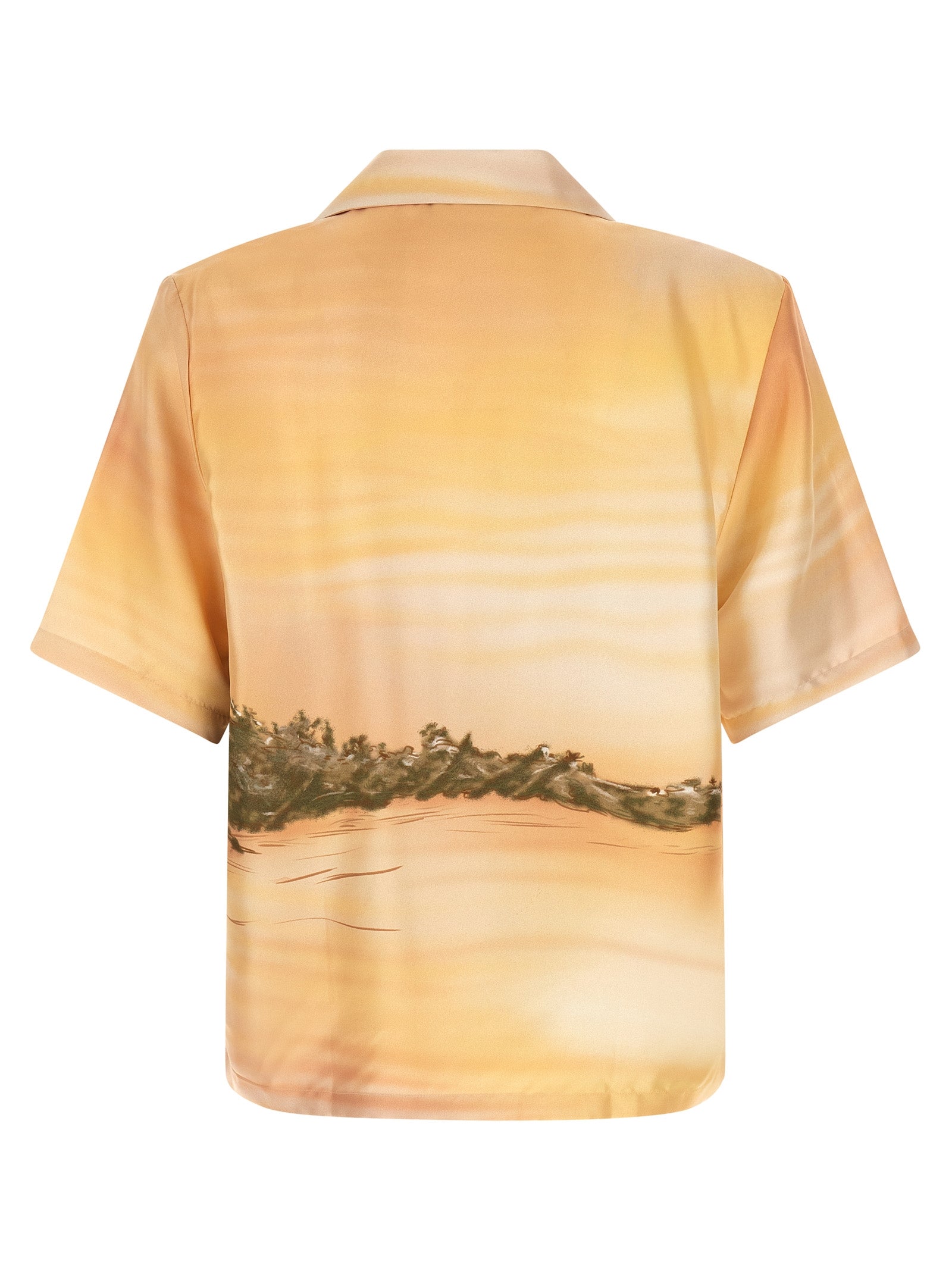 Amiri 'Palms Se Camp' Bowling Shirt