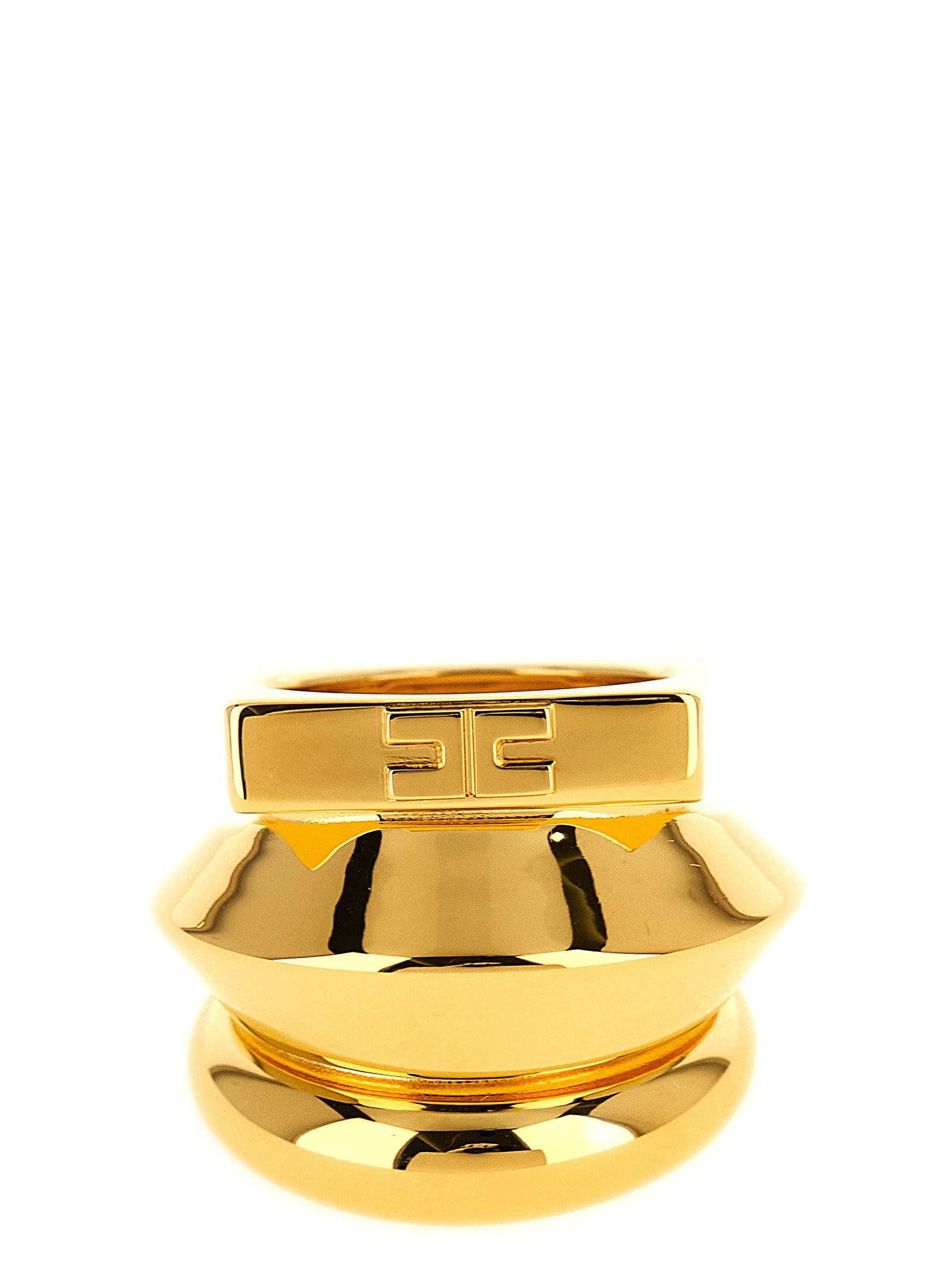 Elisabetta Franchi Three Band Ring