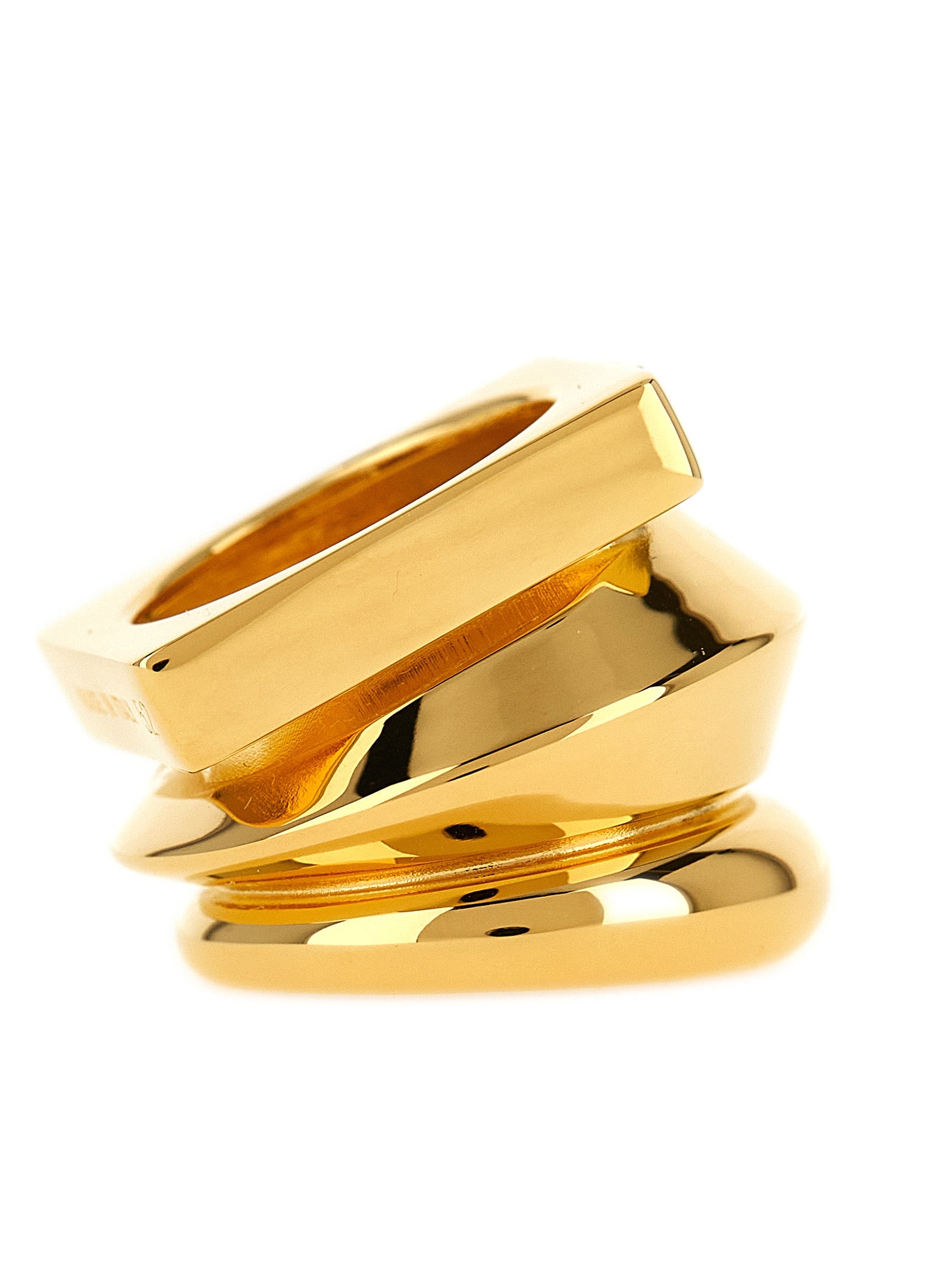 Elisabetta Franchi Three Band Ring