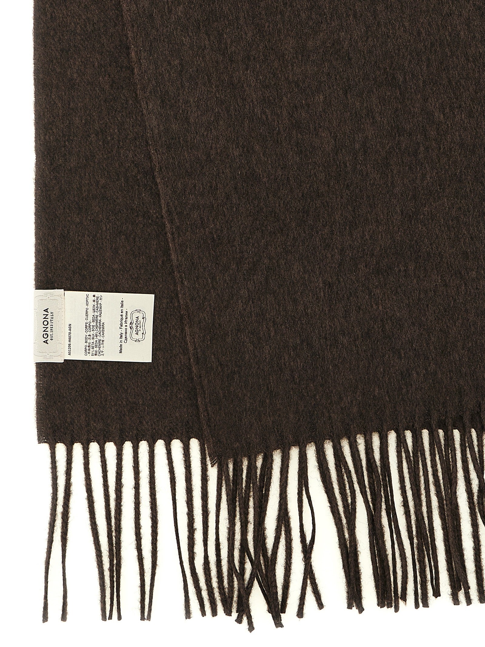 Agnona Scarf With Fringes