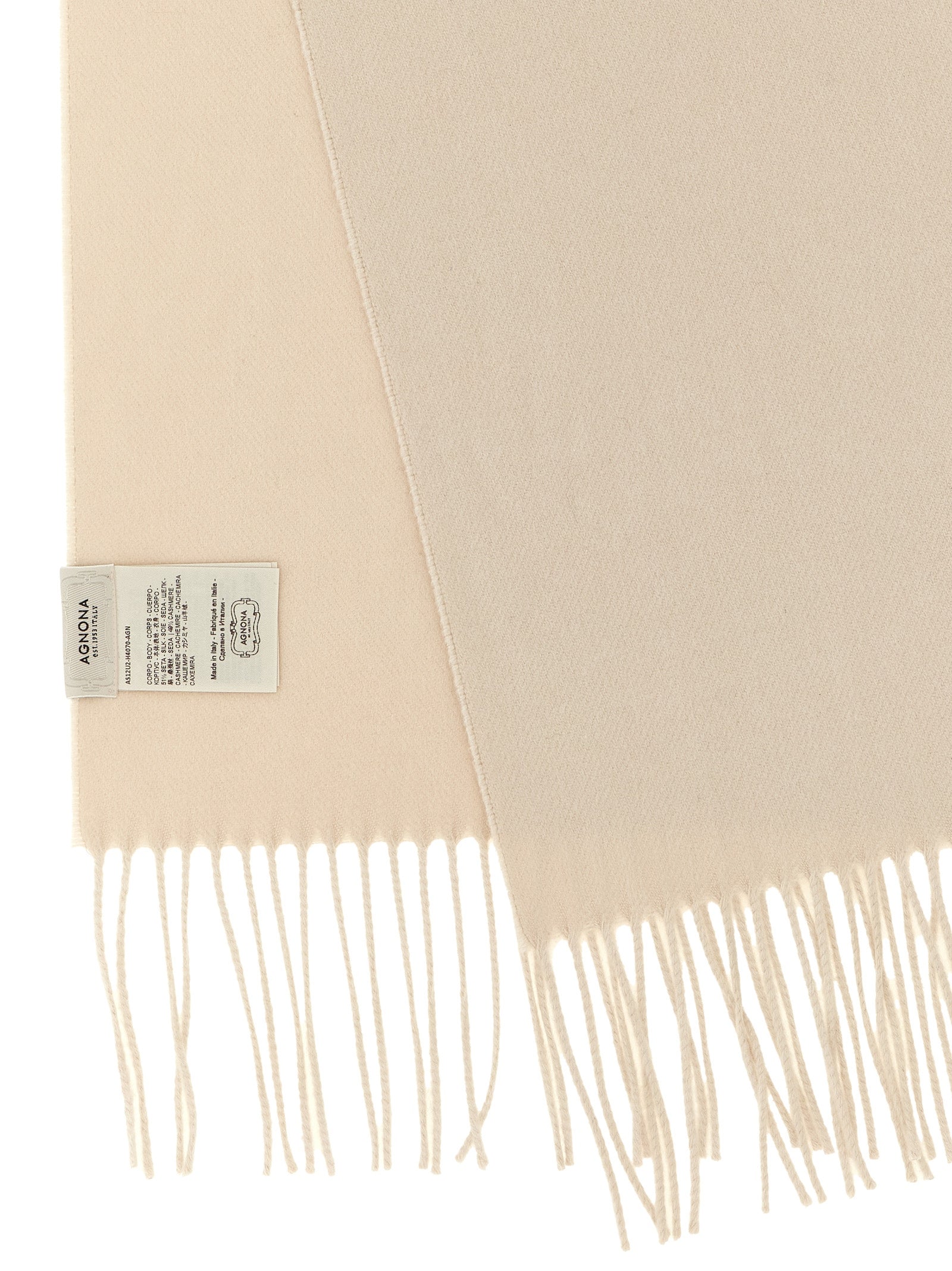 Agnona Silk And Cashmere Scarf