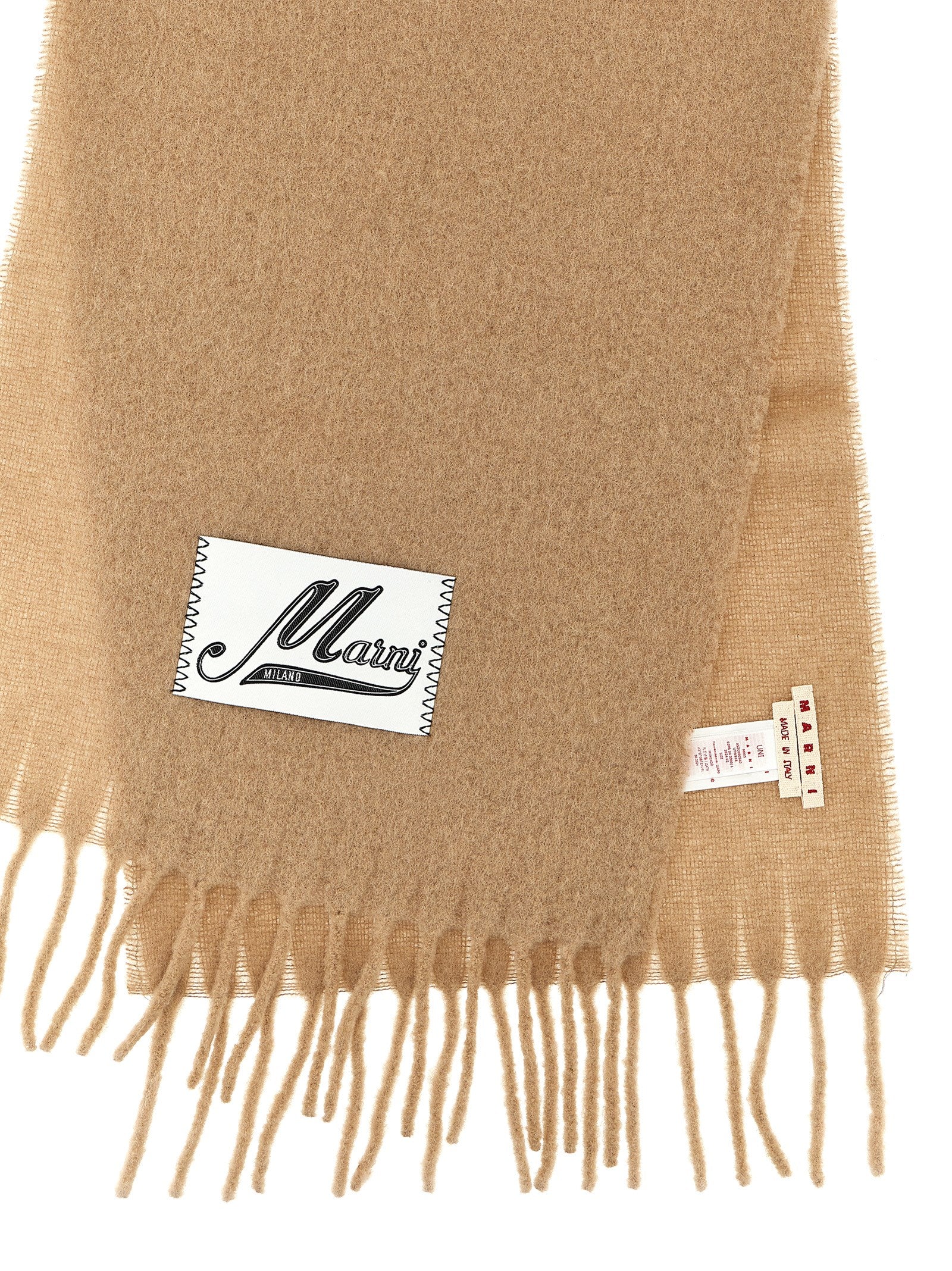 Marni Logo Patch Scarf