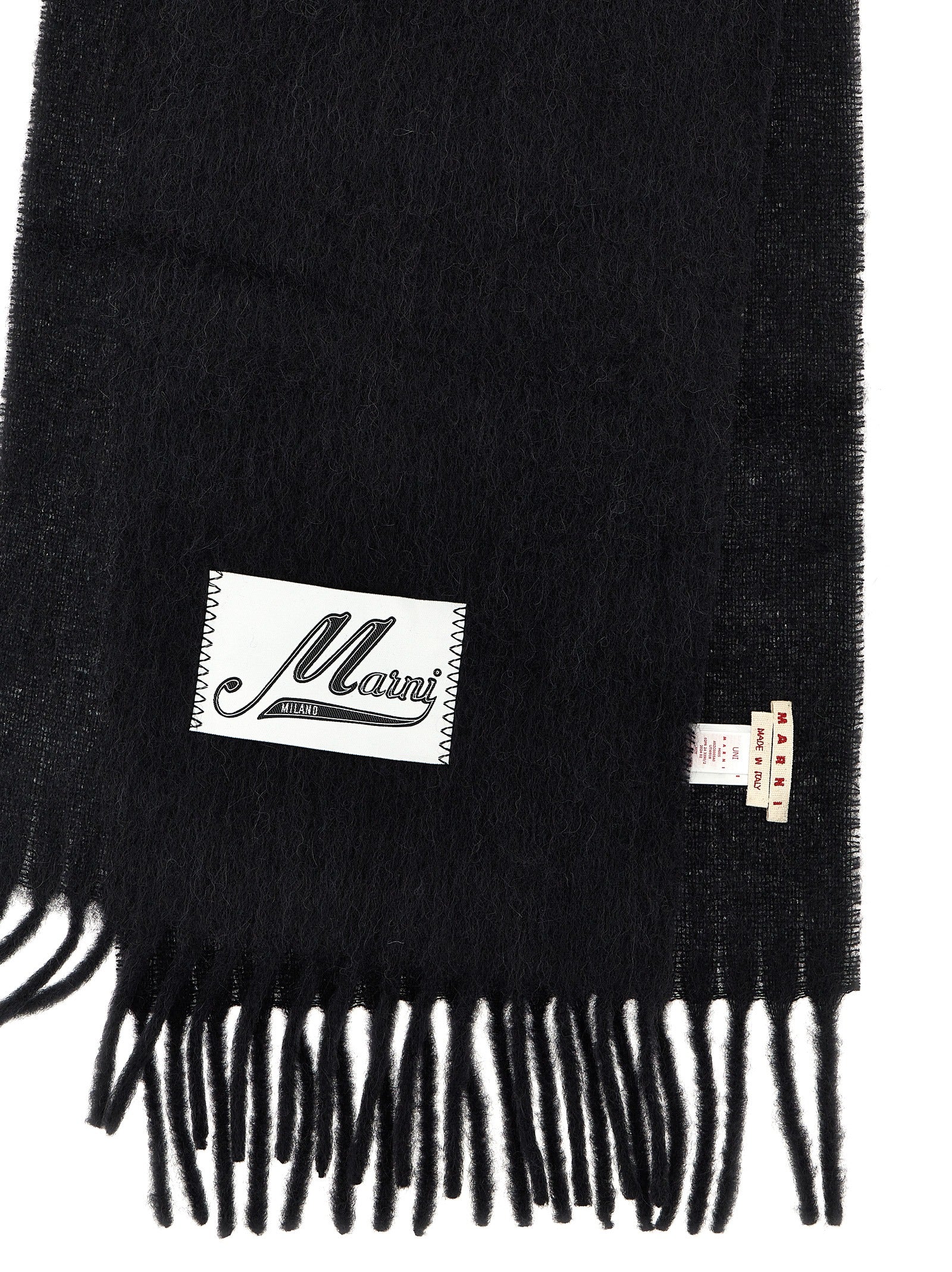 Marni Logo Patch Scarf