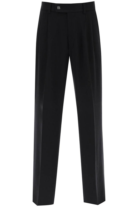 Amiri Wide Leg Loose Pants Black