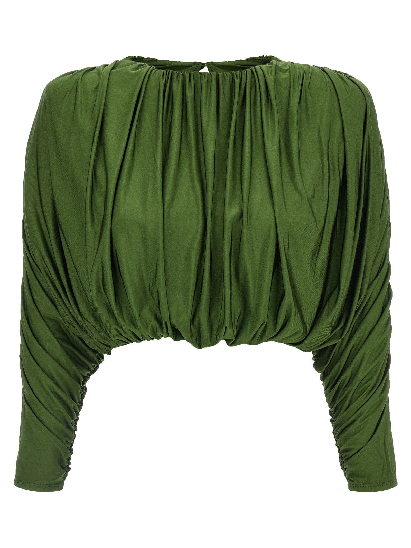 Self Portrait Short Top With Ripples
