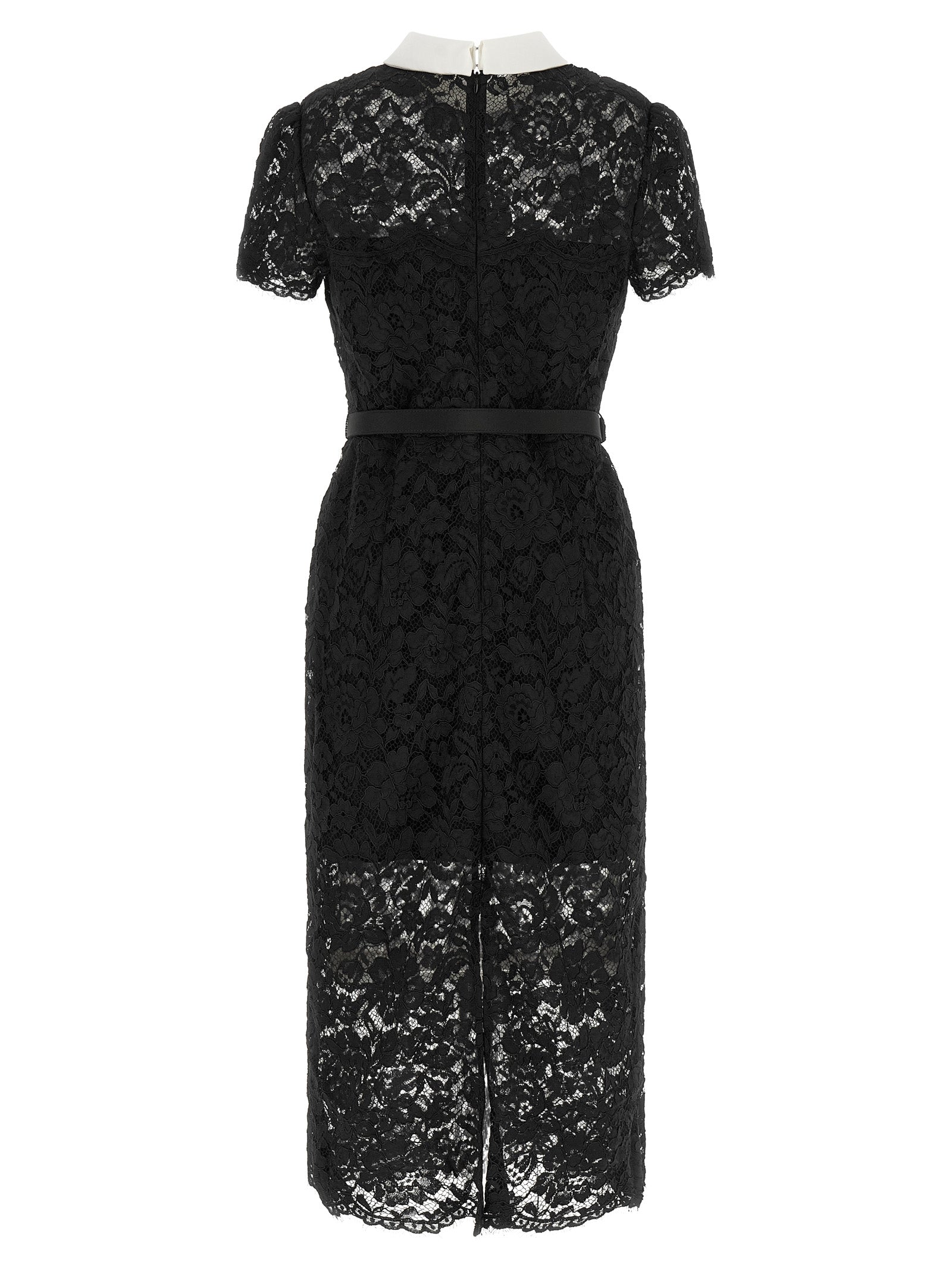 Self Portrait Lace Dress With Collar