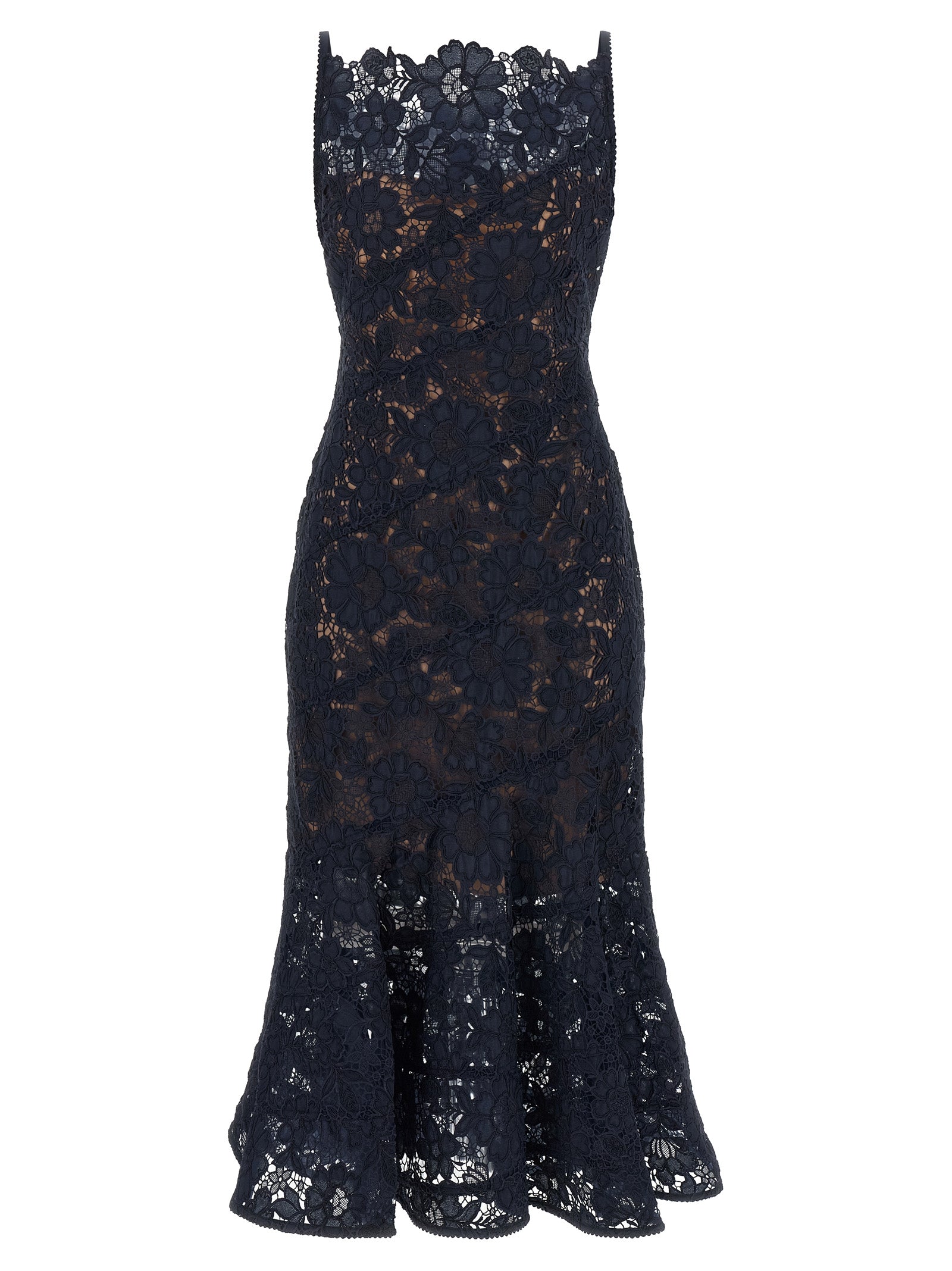 Self Portrait 'Spiral Lace' Lace Dress