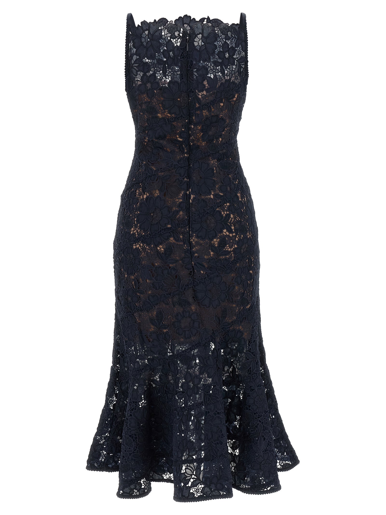 Self Portrait 'Spiral Lace' Lace Dress
