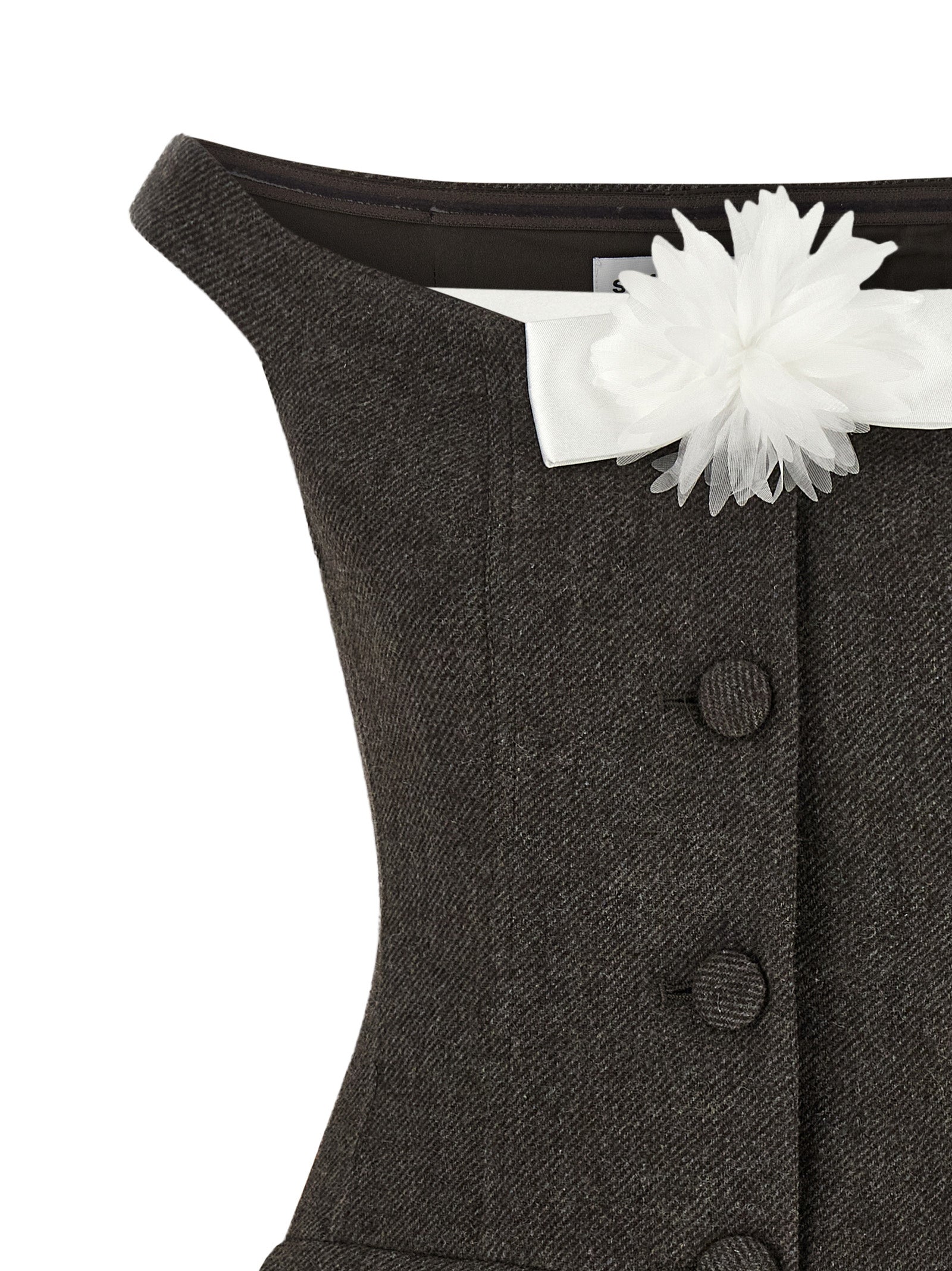 Self Portrait Bardot Neckline Dress