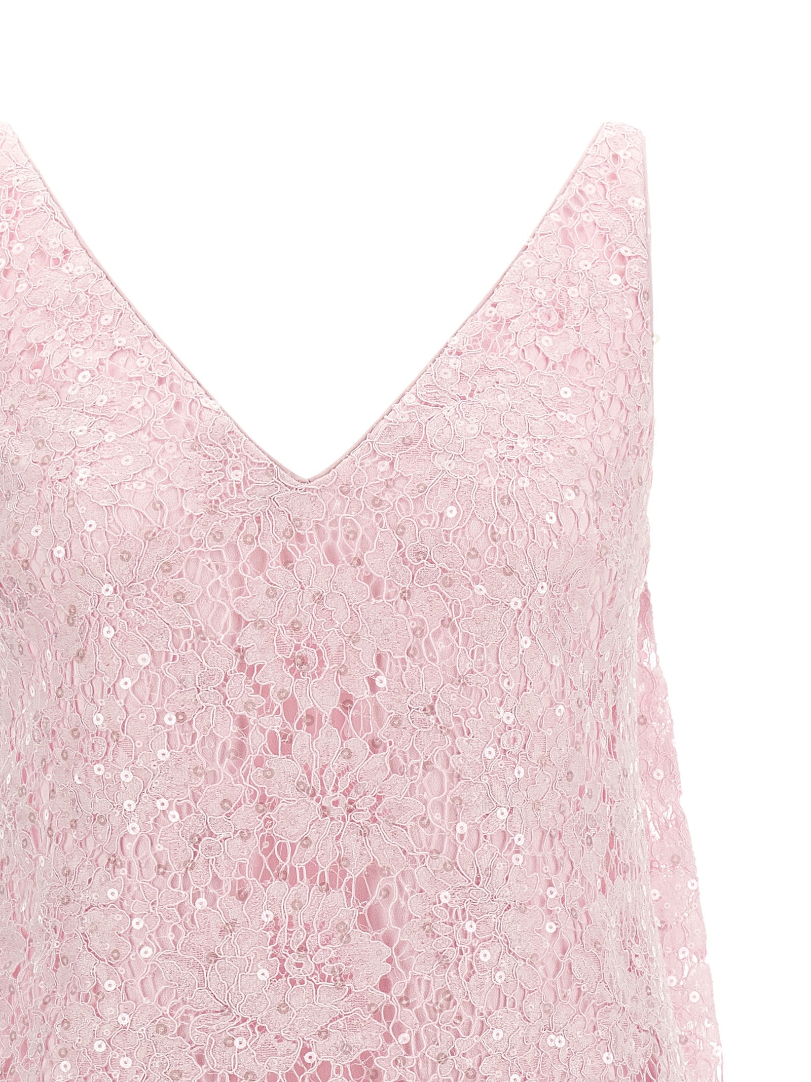 Self Portrait Sequin Lace Dress