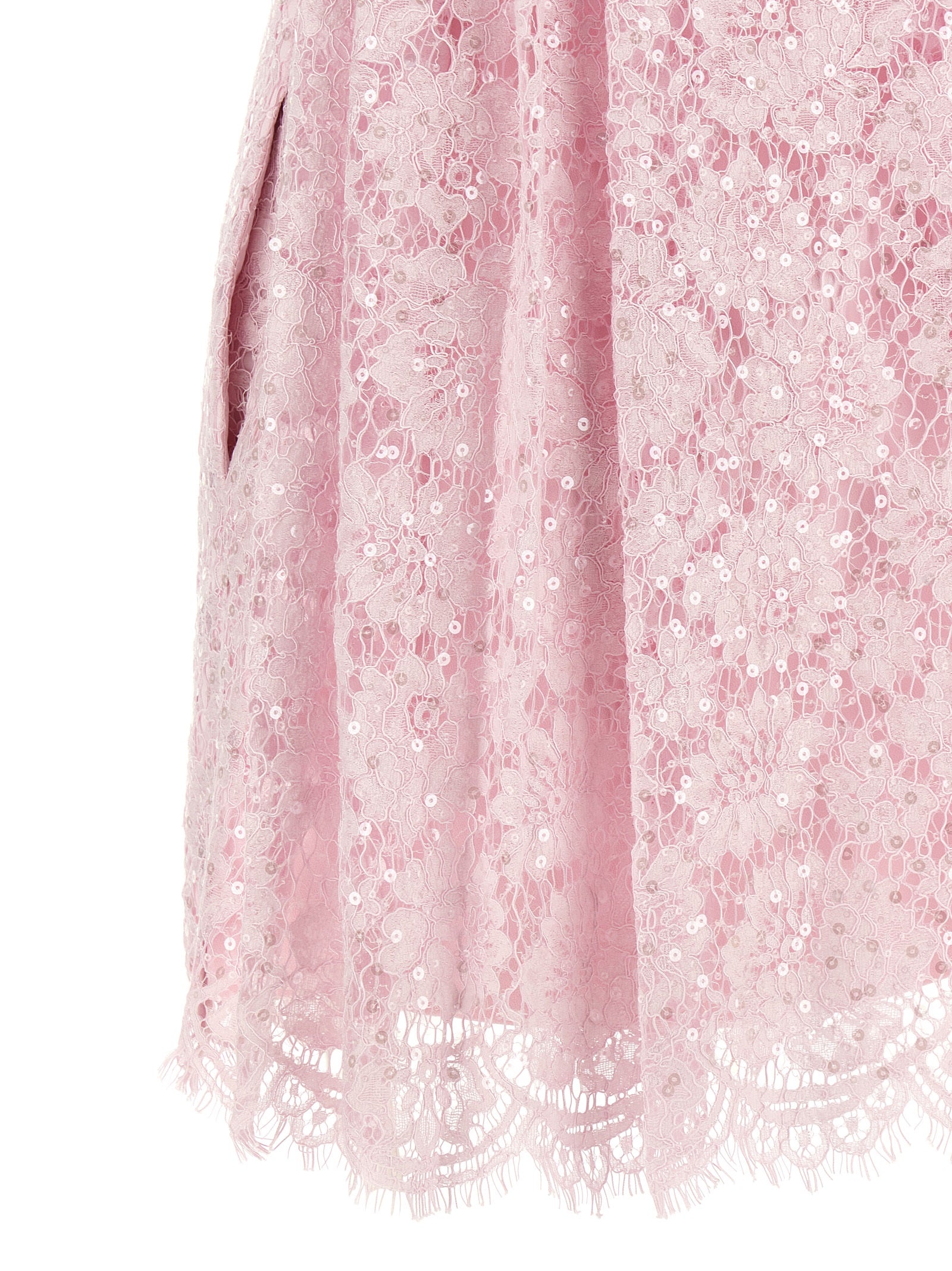 Self Portrait Sequin Lace Dress