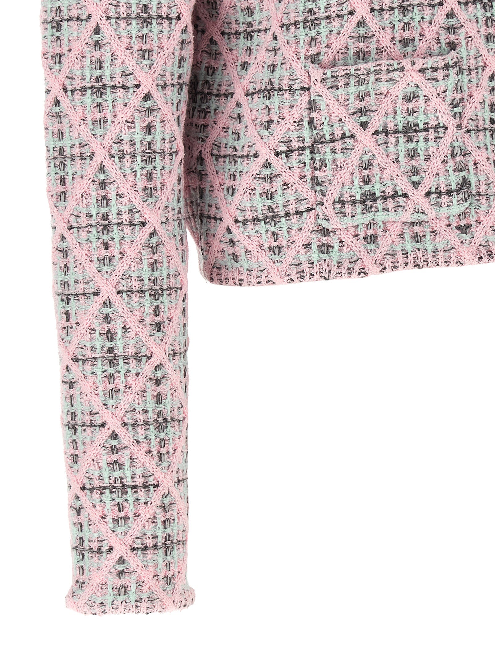 Self Portrait Floral Collar Cardigan