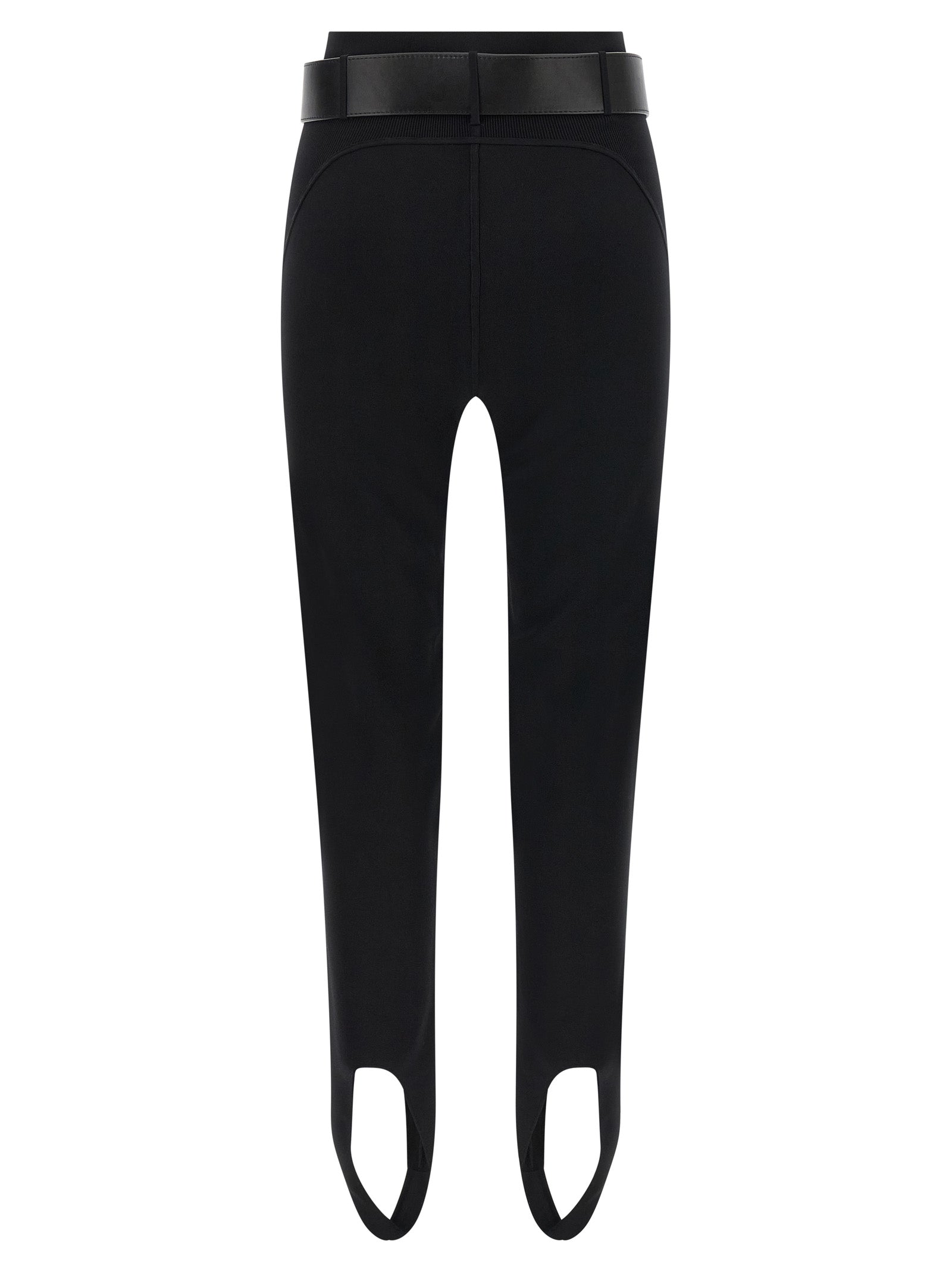 Self Portrait Leggings With Stirrup And Belt