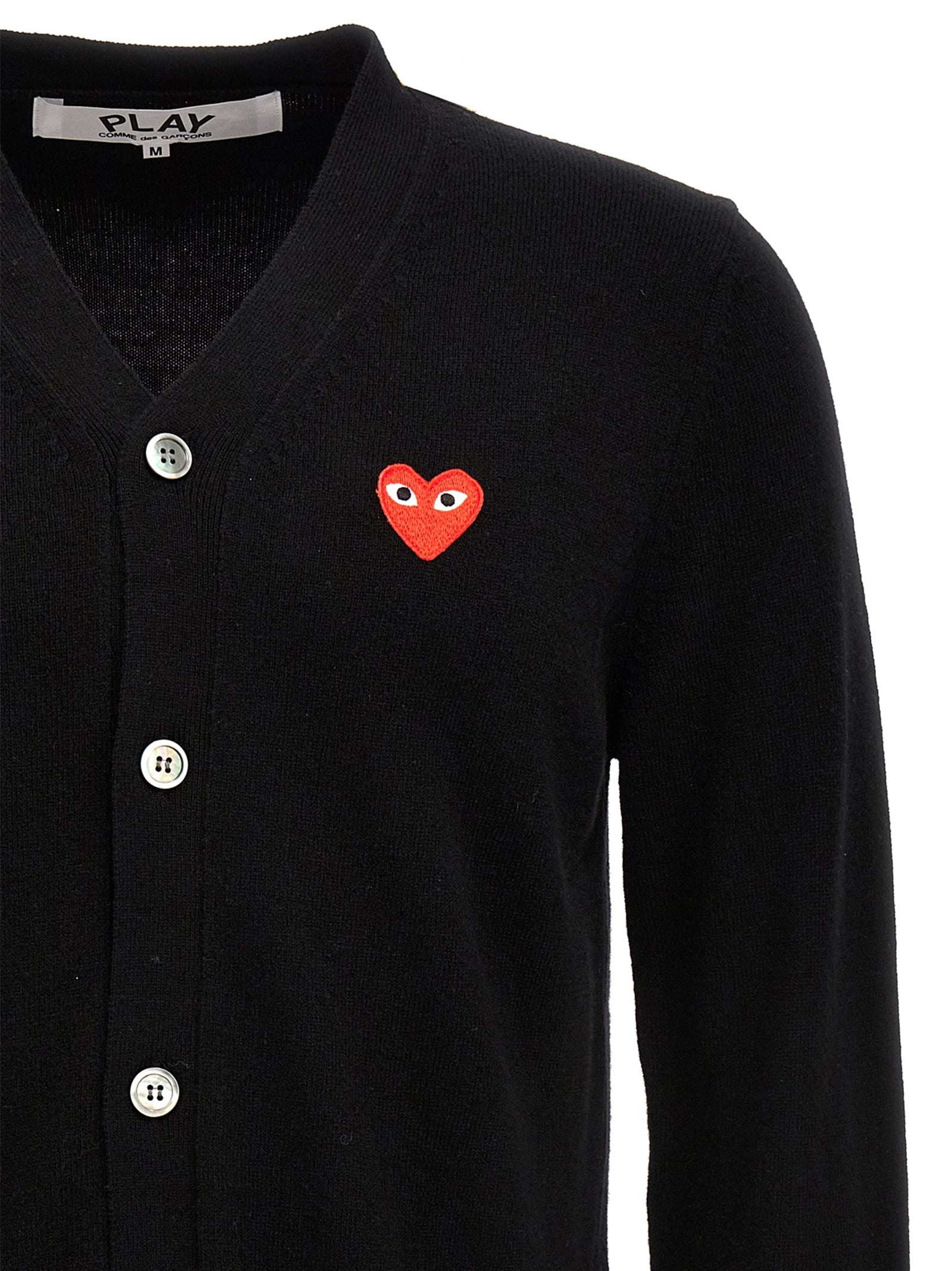 Comme Des Garçons Play 'Heart' Cardigan