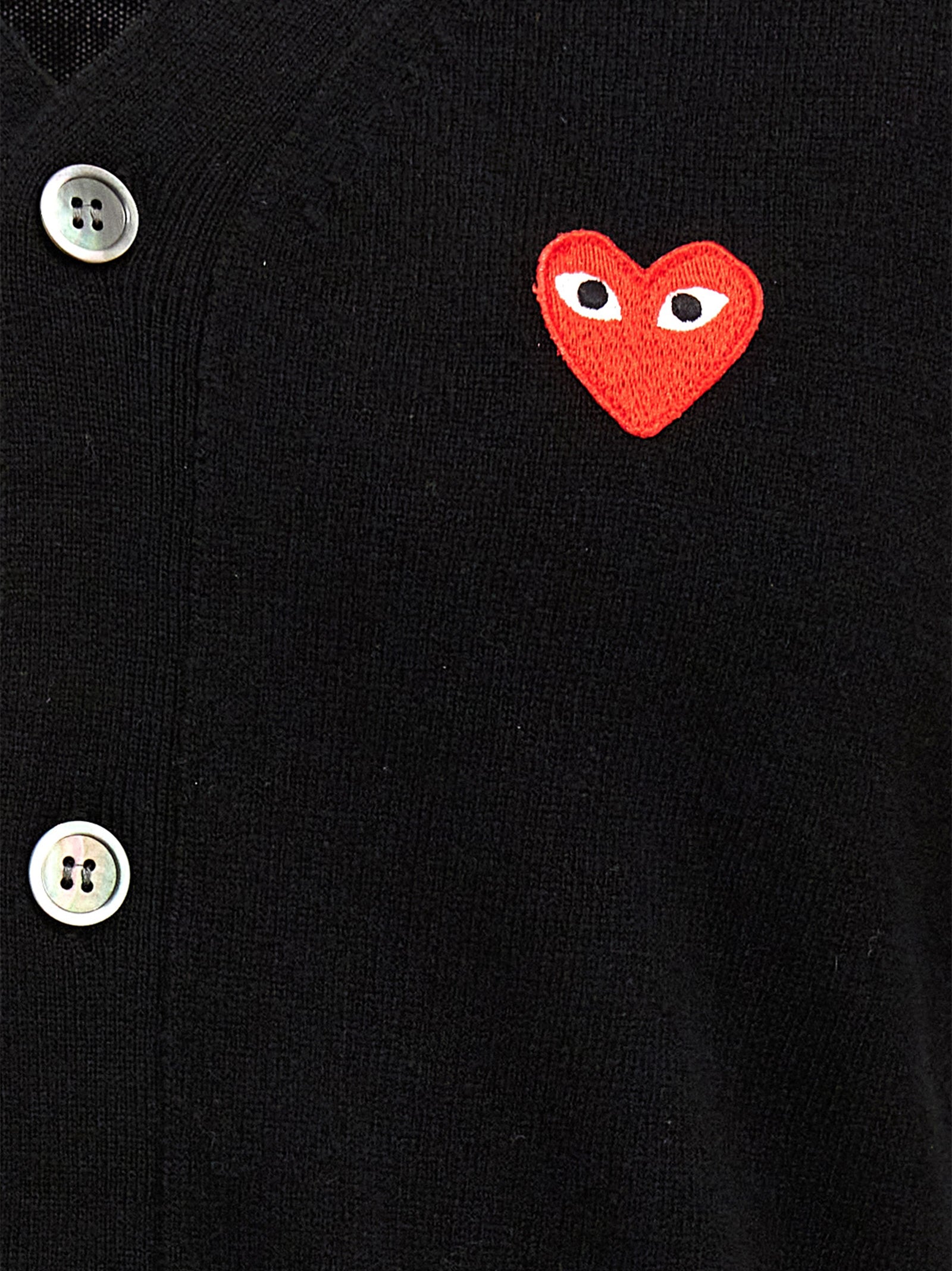 Comme Des Garçons Play 'Heart' Cardigan