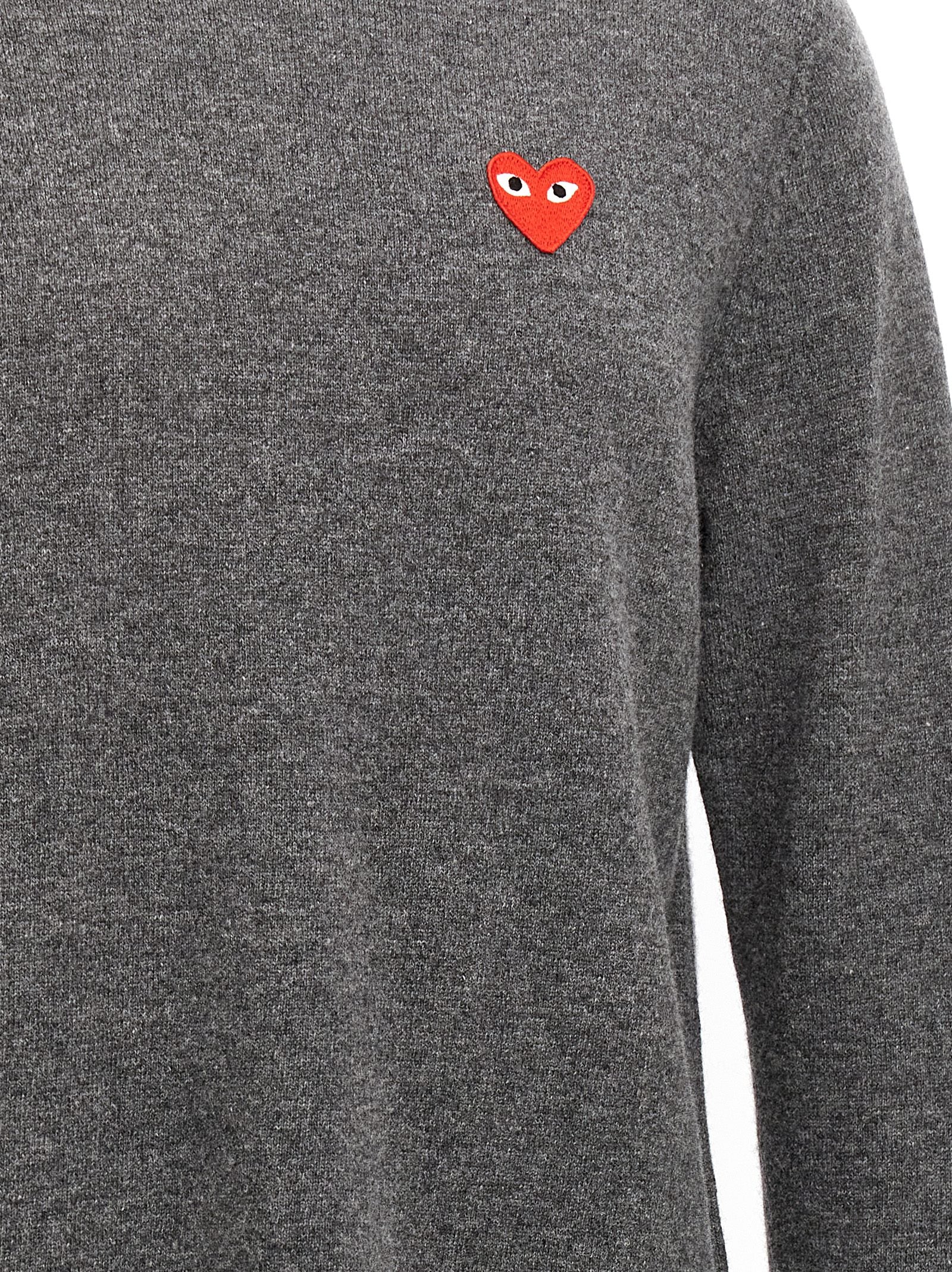 Comme Des Garçons Play 'Heart' Sweater