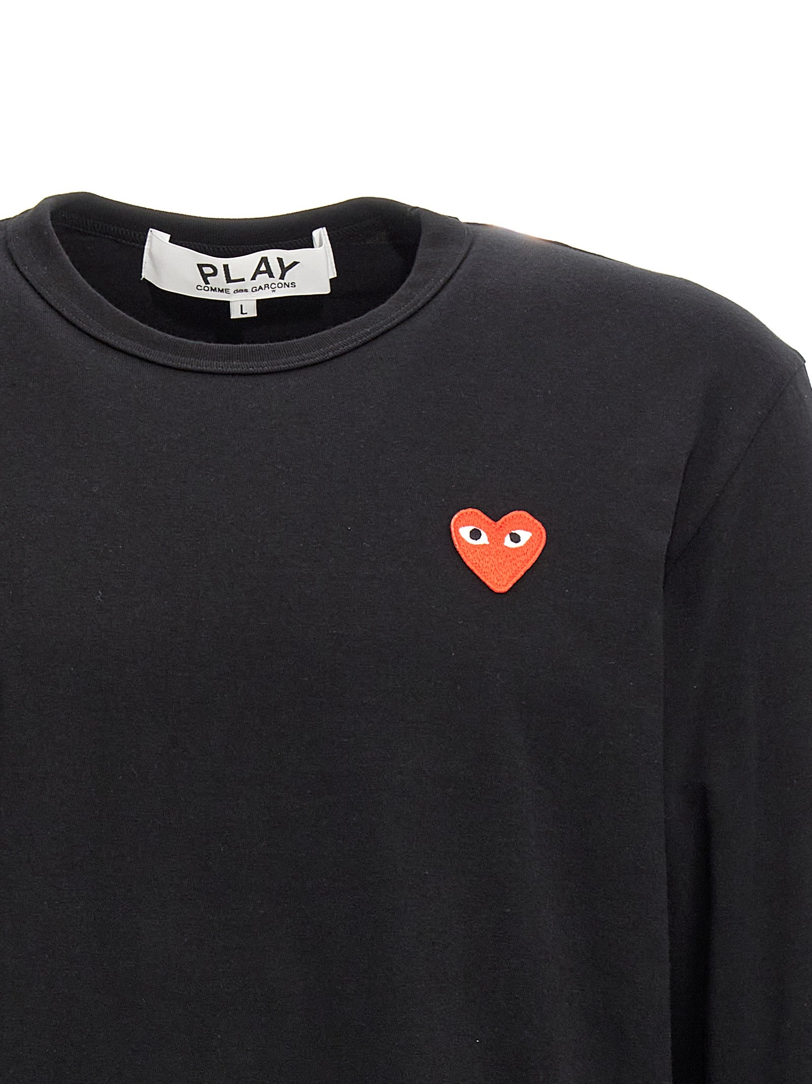 Comme Des Garçons Play Logo Patch T-Shirt