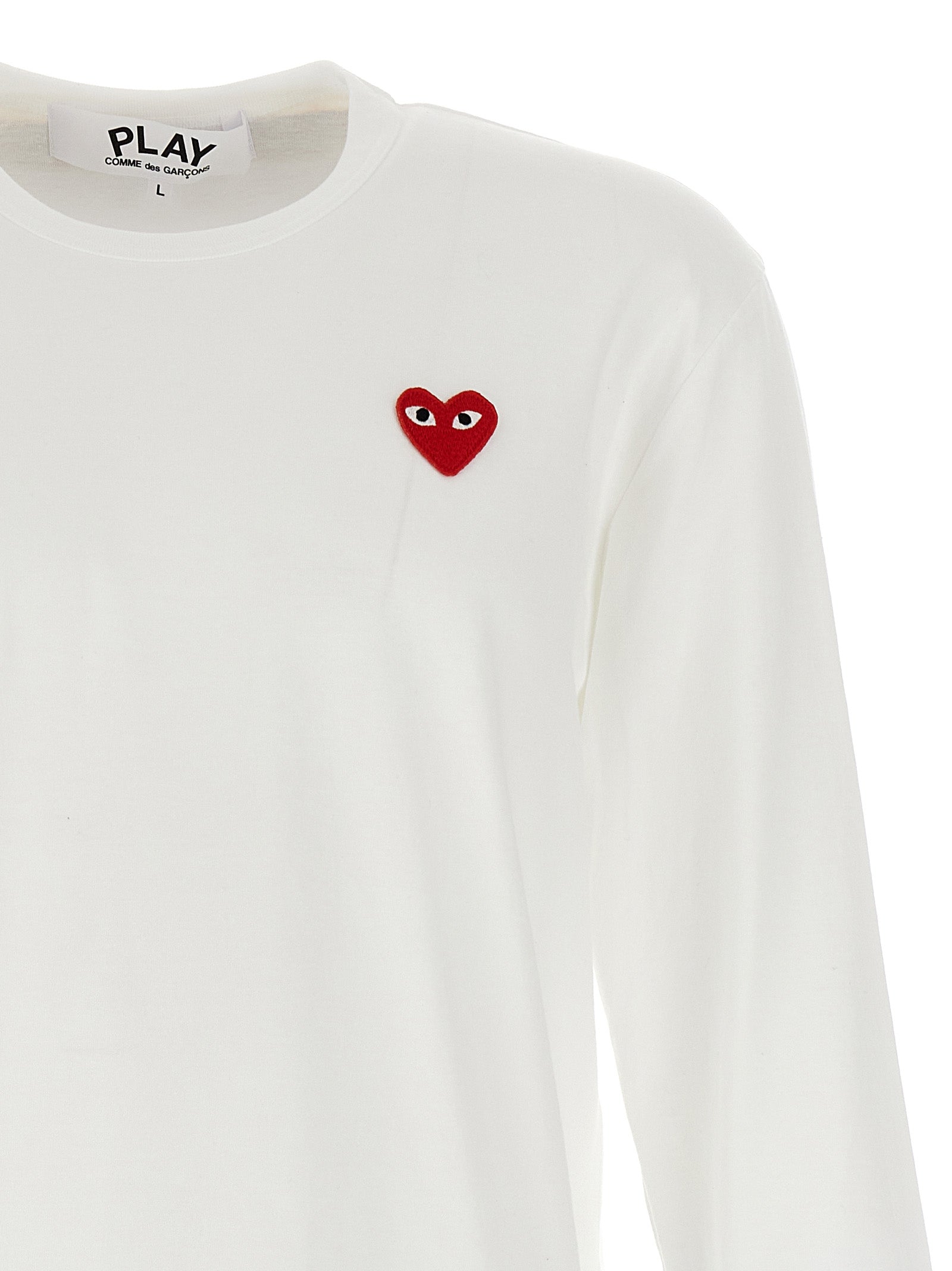 Comme Des Garçons Play Logo Patch T-Shirt