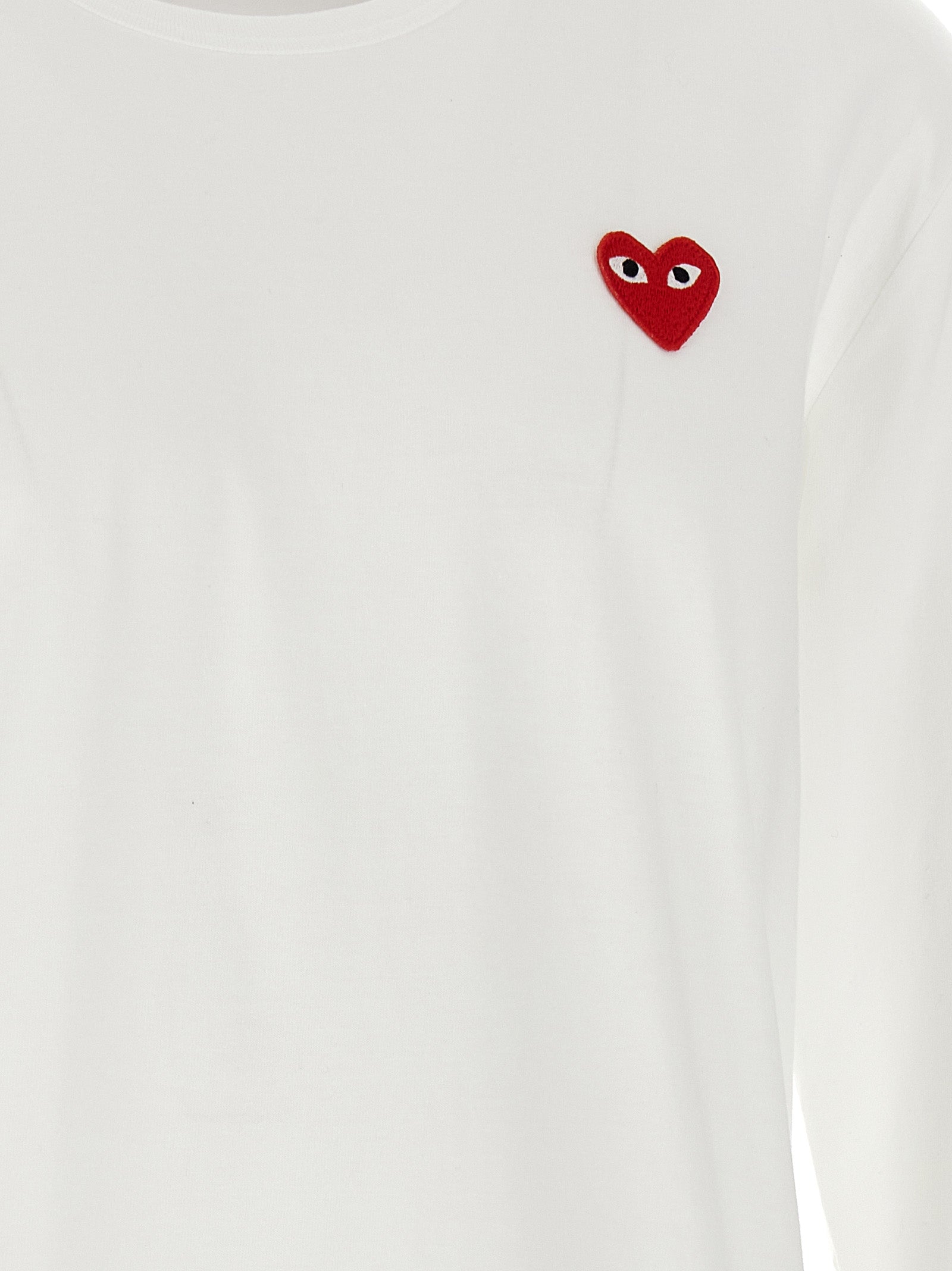 Comme Des Garçons Play Logo Patch T-Shirt