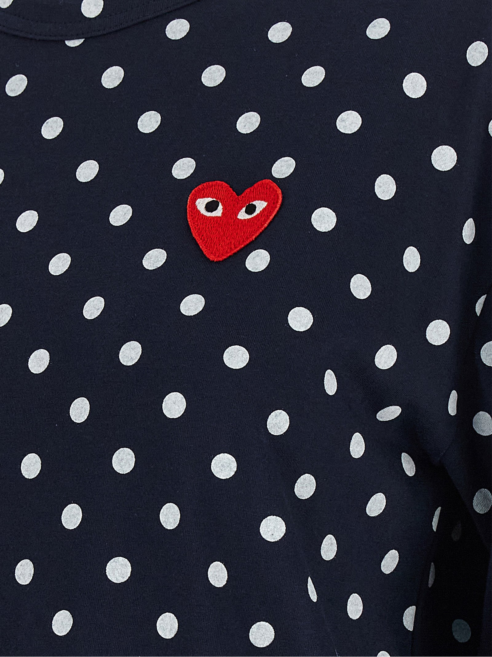 Comme Des Garçons Play 'Red Emblem' T-Shirt