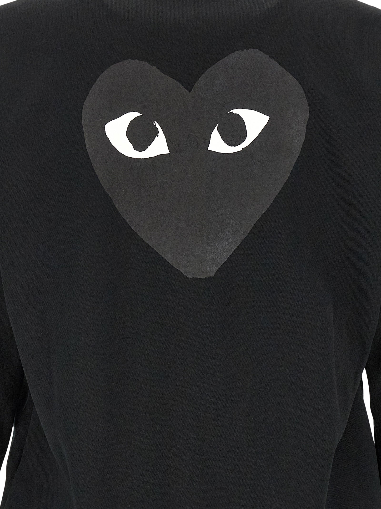 Comme Des Garçons Play Heart Patch Hoodie
