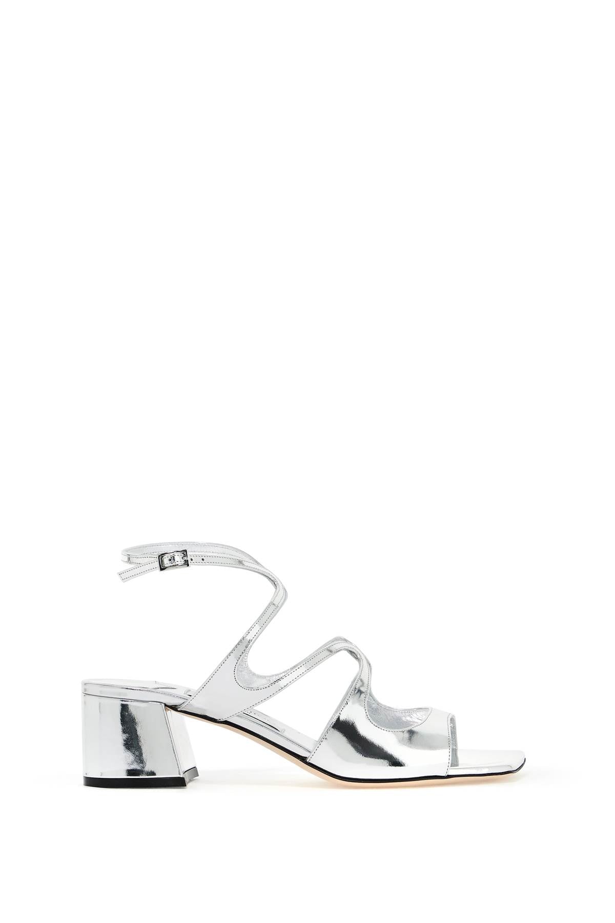 Jimmy Choo Metallic Leather Azilia 45