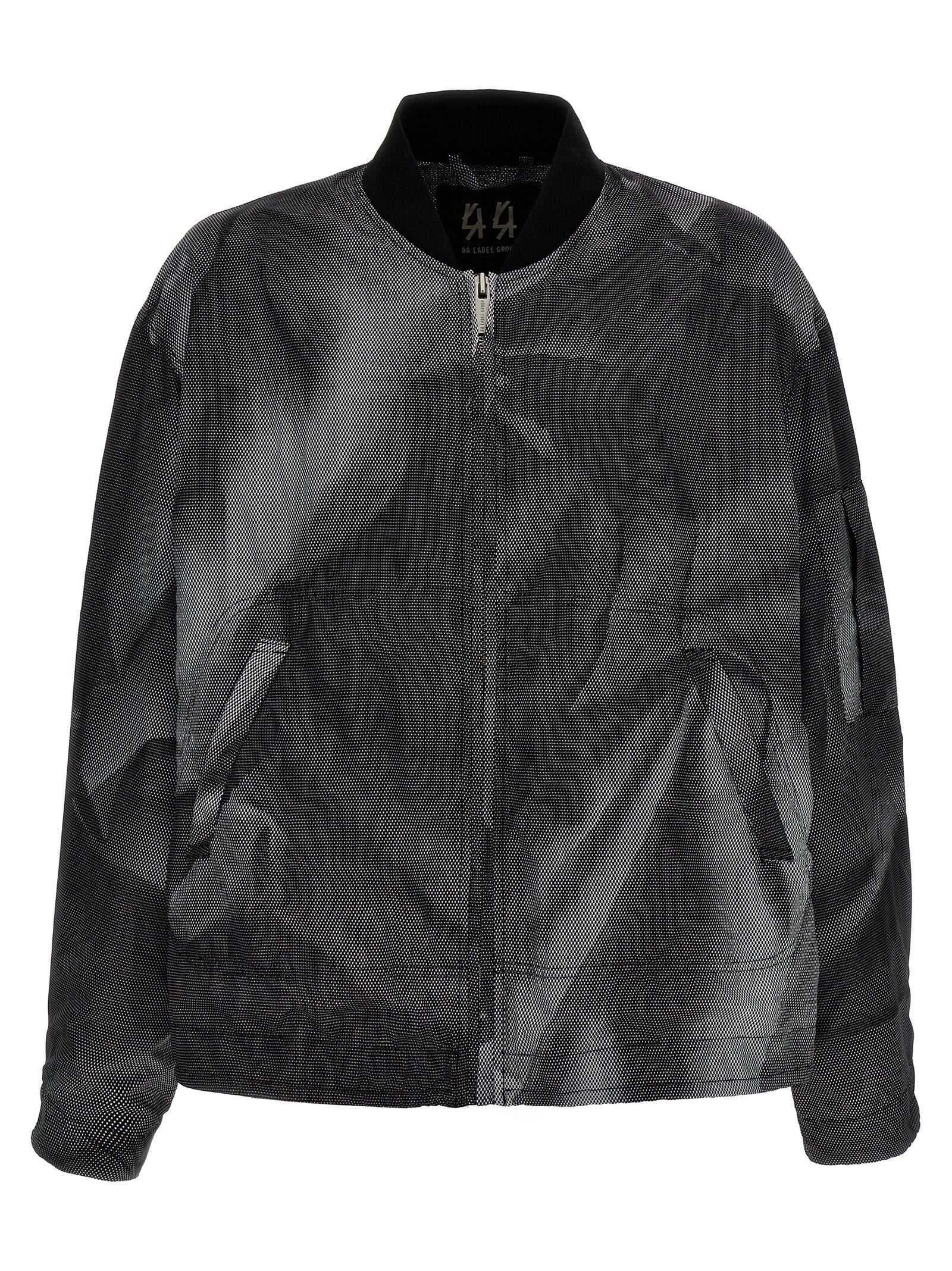 44 Label 'Crinkle' Bomber Jacket