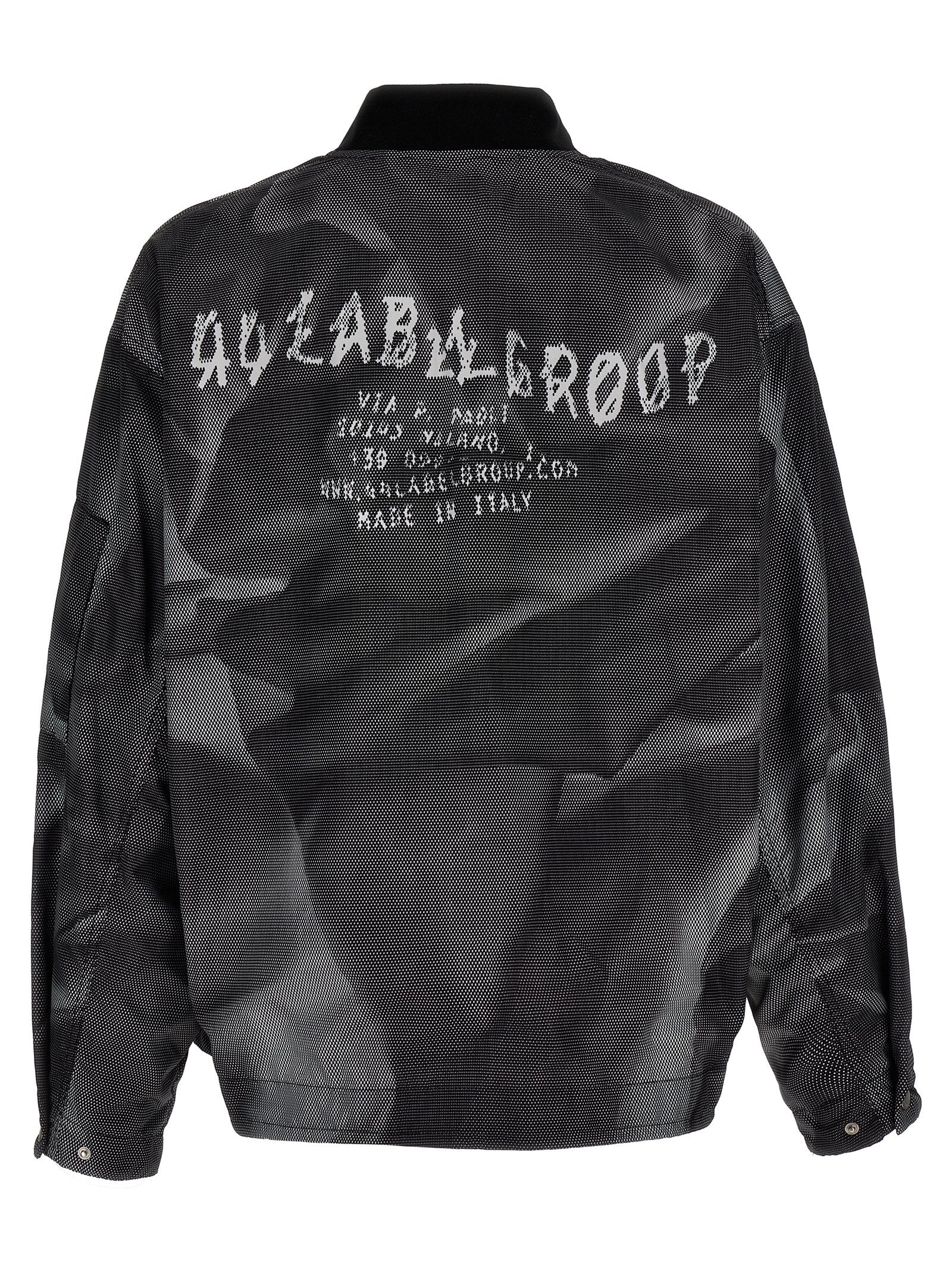 44 Label 'Crinkle' Bomber Jacket