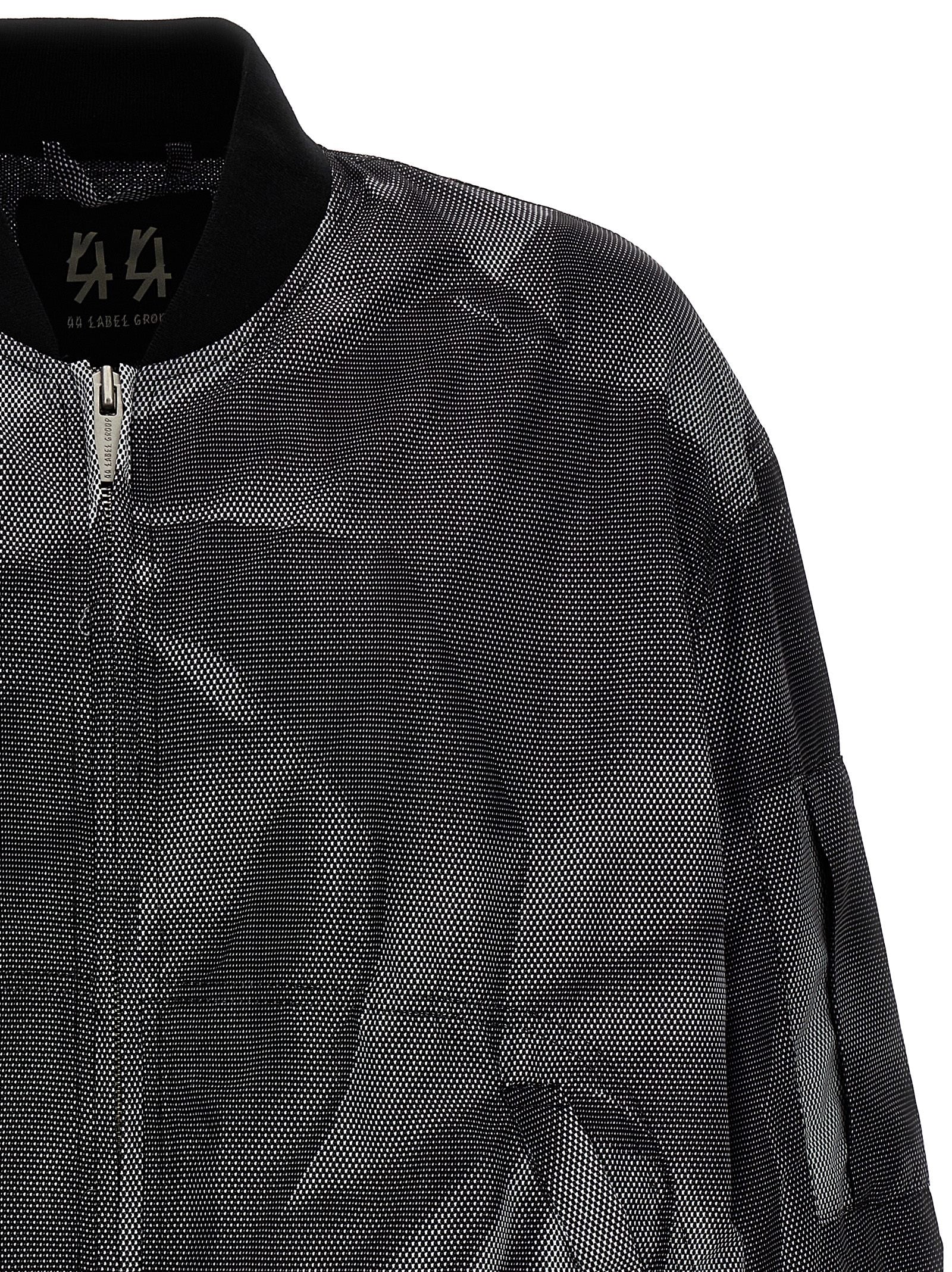 44 Label 'Crinkle' Bomber Jacket